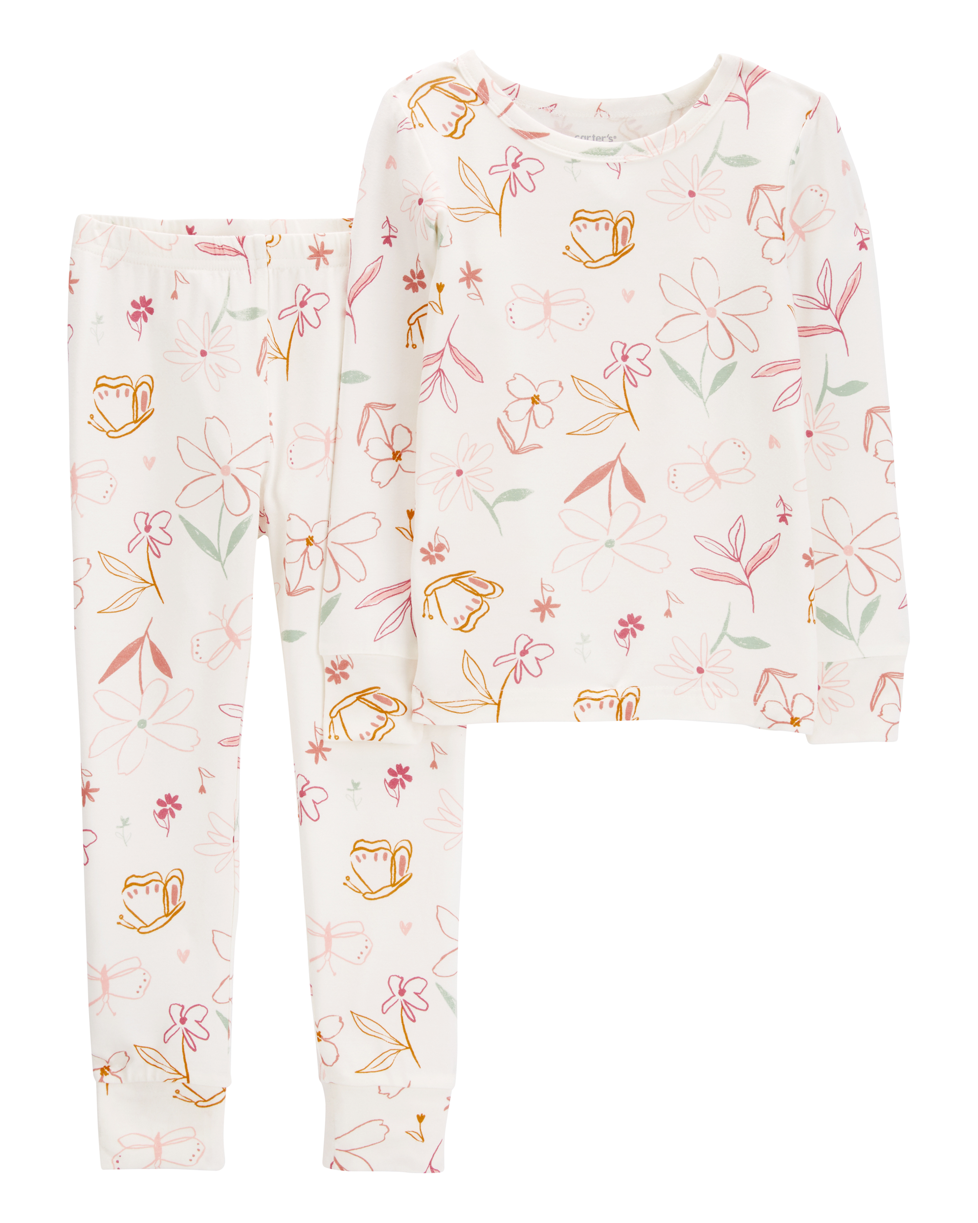 Baby 2-Piece Floral PurelySoft Pyjamas