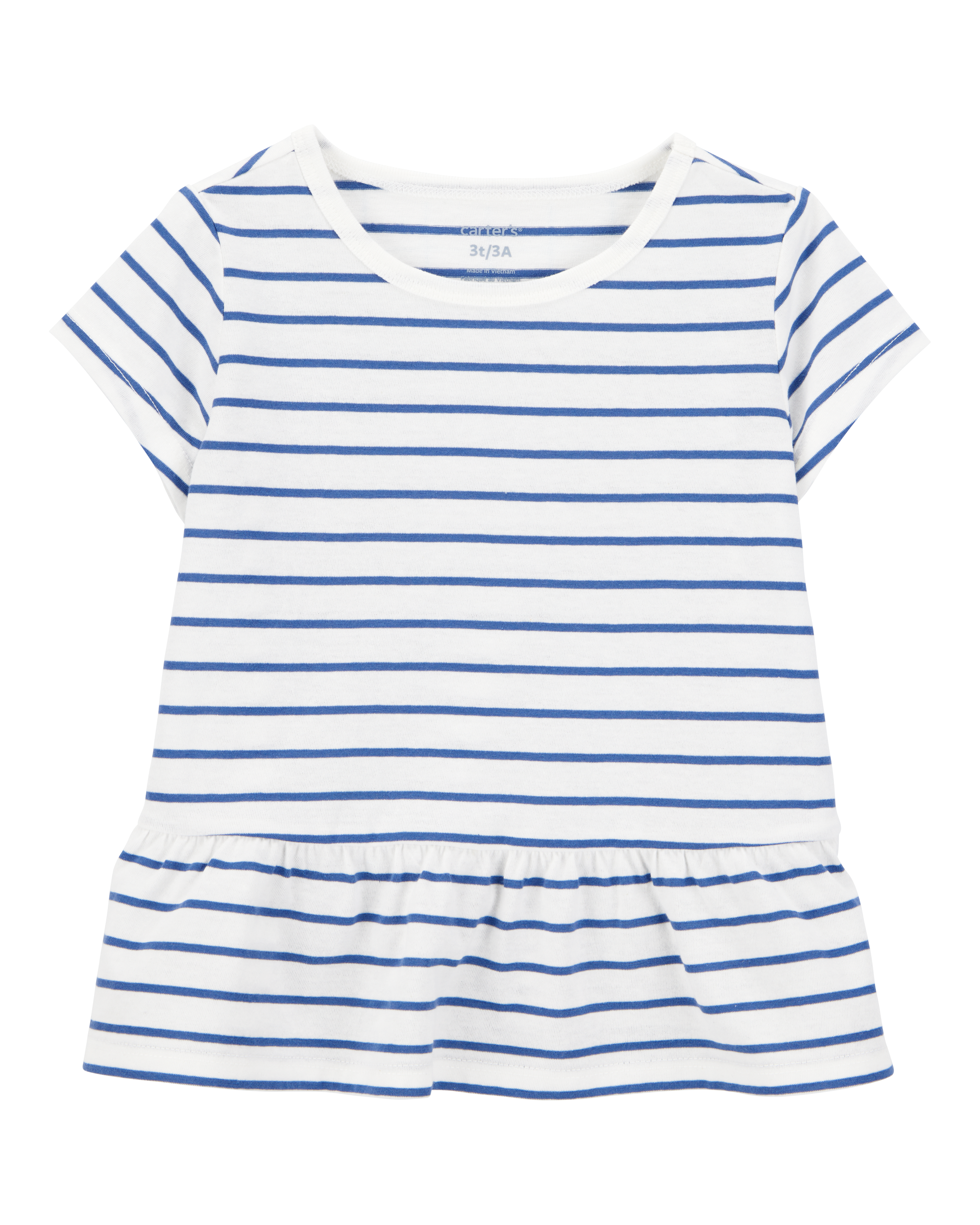 Baby Striped Short-Sleeve Tee