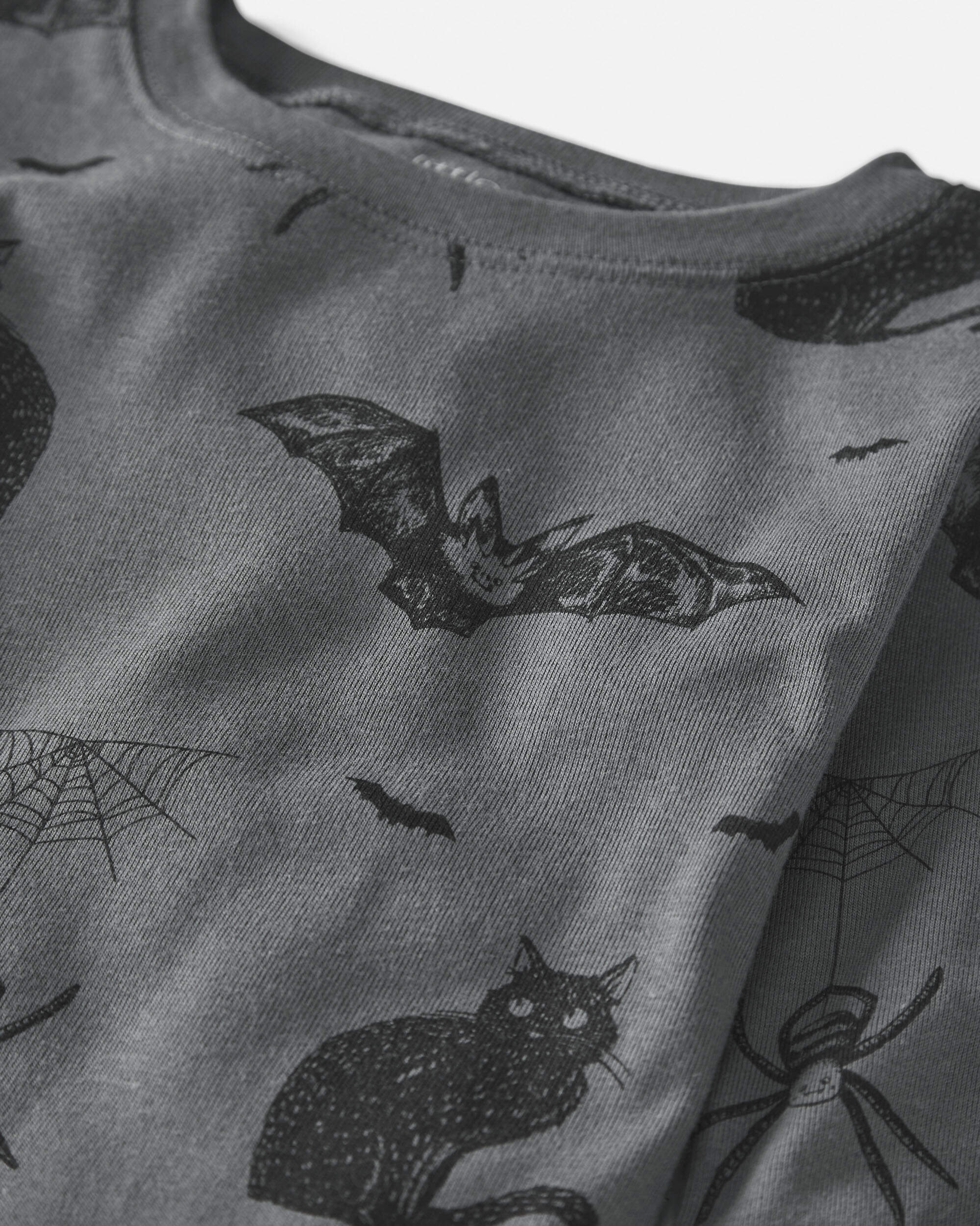 Kids 2-Piece Organic Cotton Pyjamas Spooky Creatures