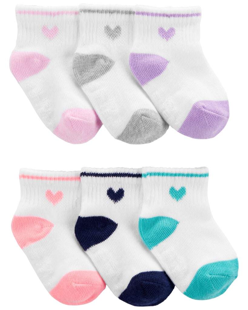 Baby 6-Pack Crew Socks