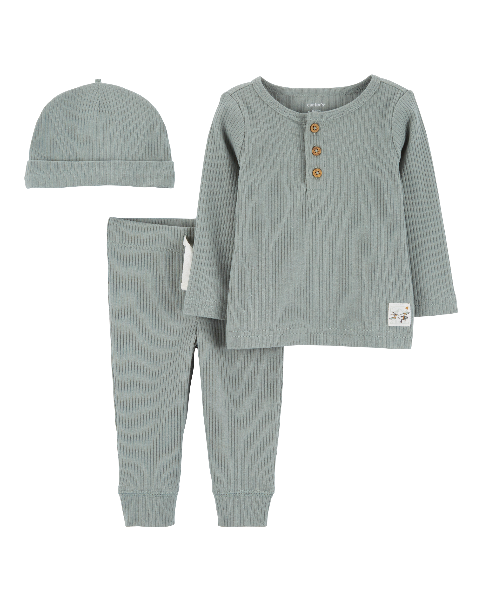 Baby 3-Piece Thermal Outfit Set