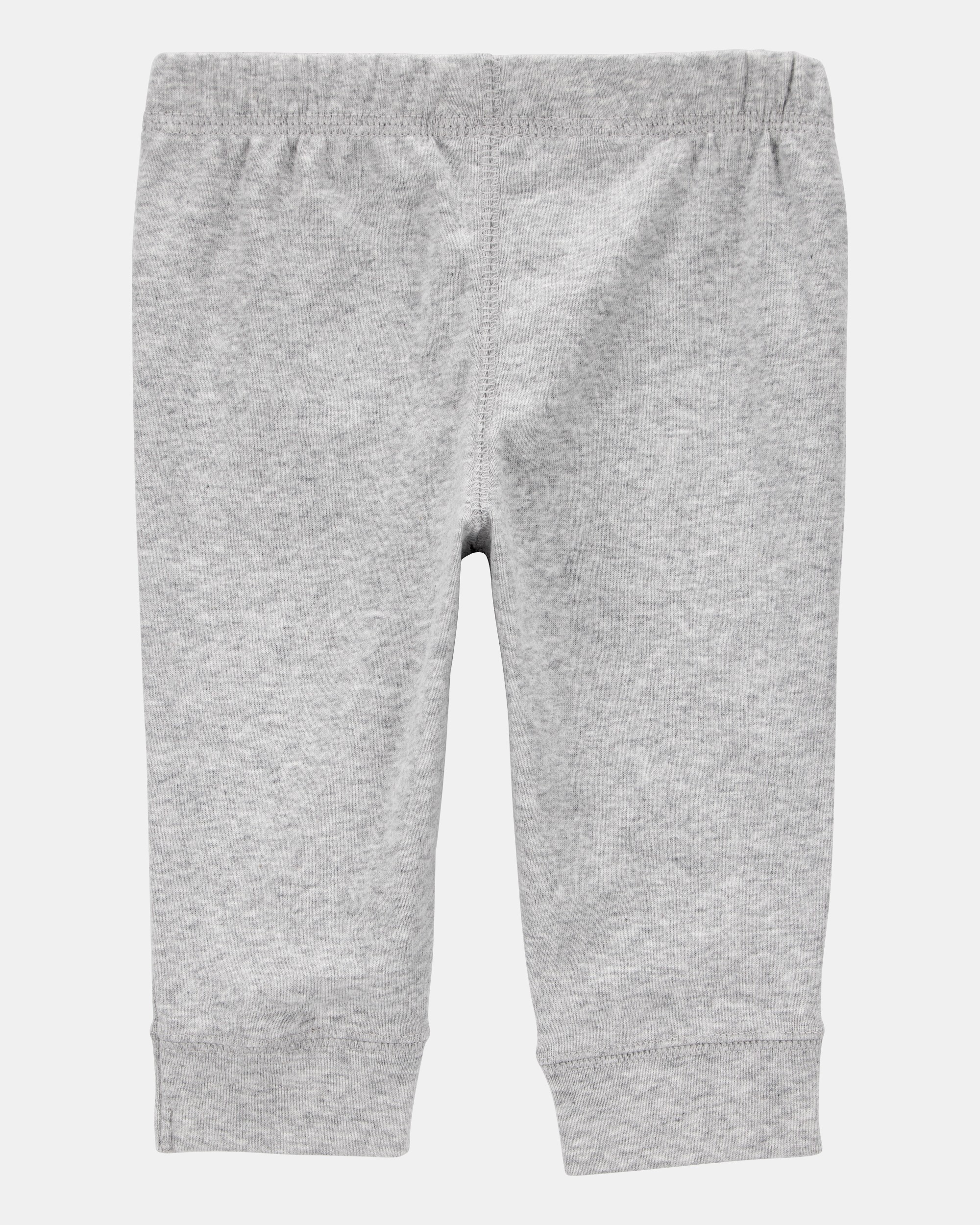 Baby Boy 4-Pack Pull-On Pants - Grey/Blue