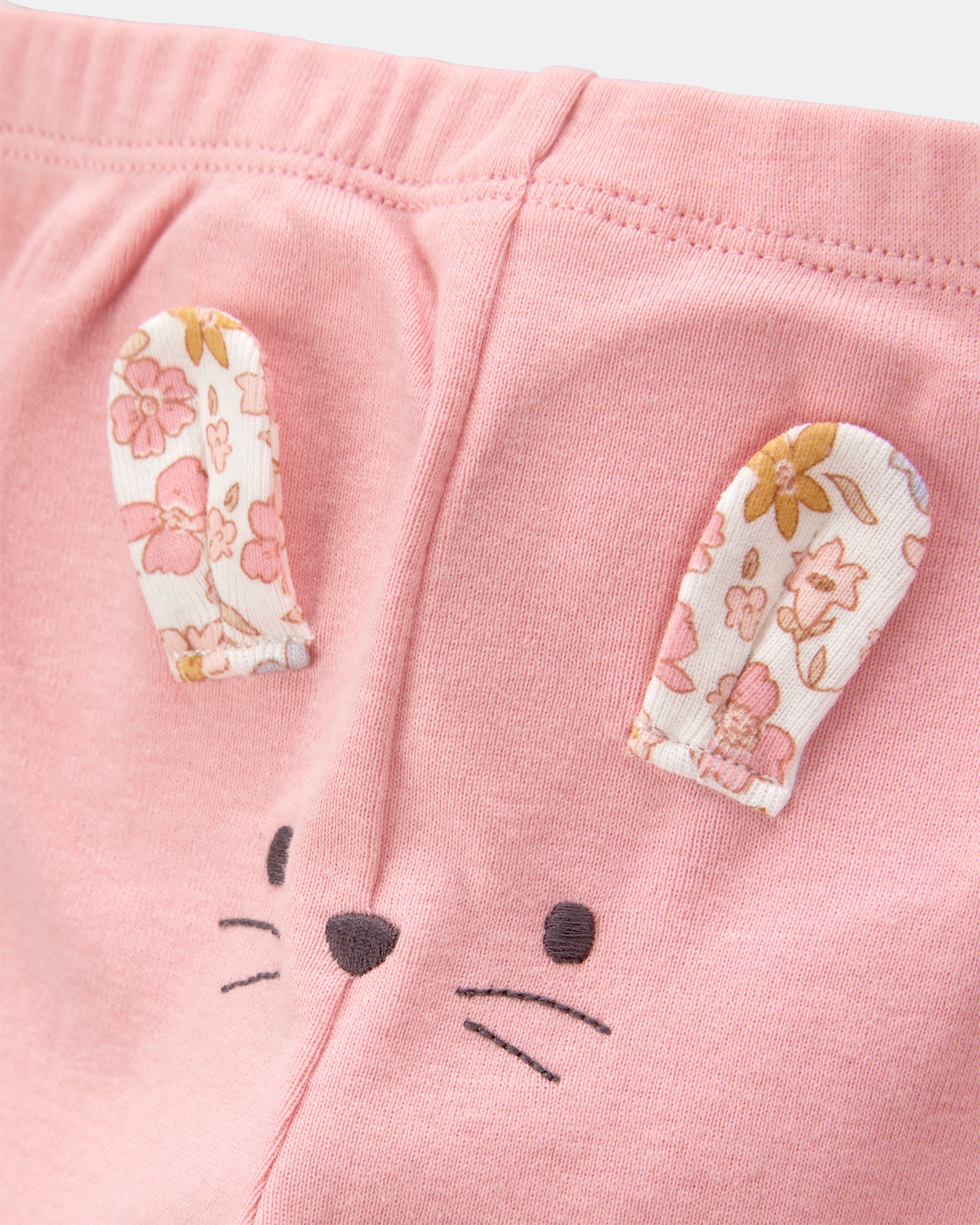 Baby Girl 3-Piece Floral Mouse Little Character Set