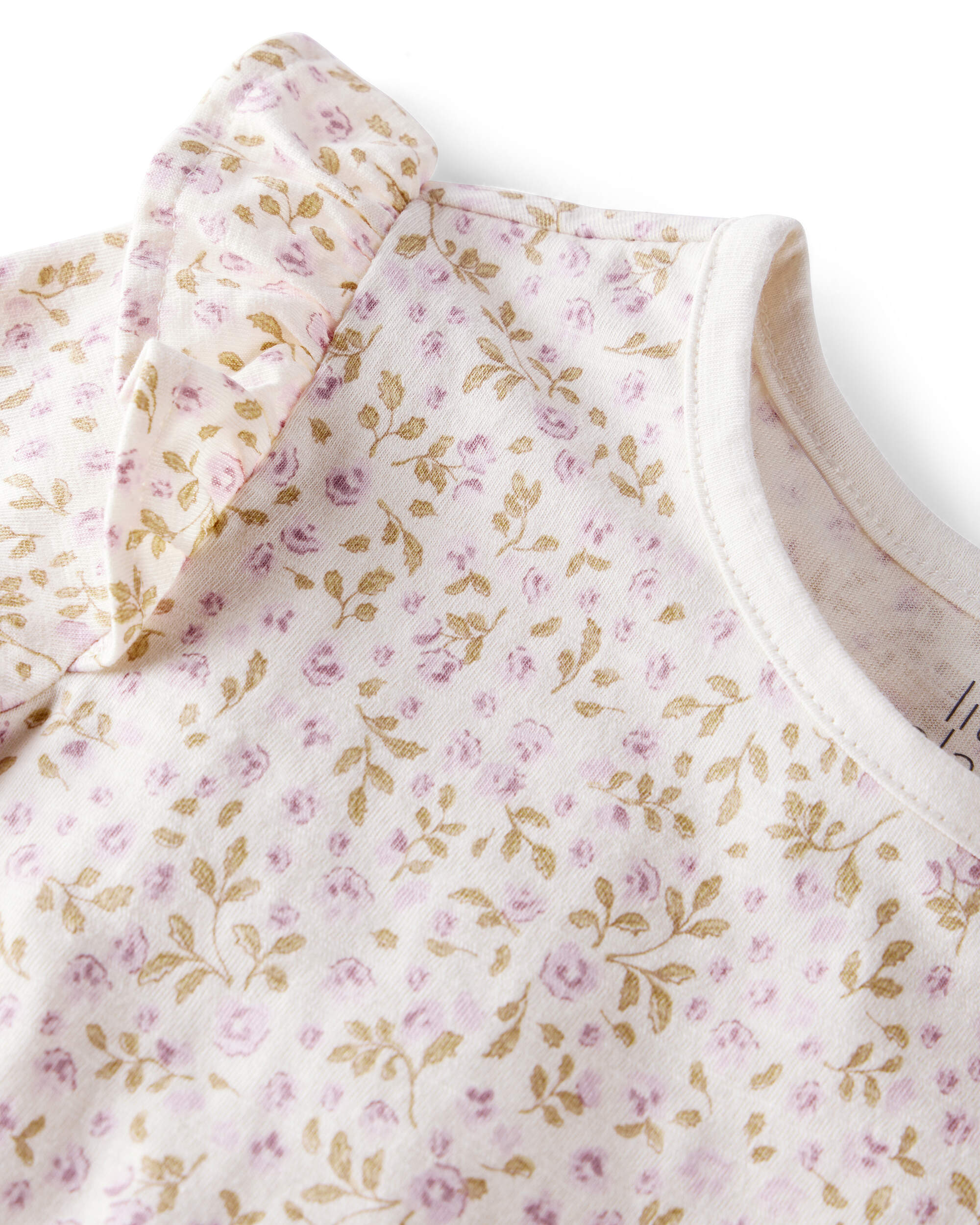Toddler Girl 2-Pack Organic Cotton Tees Botanic Muse Print