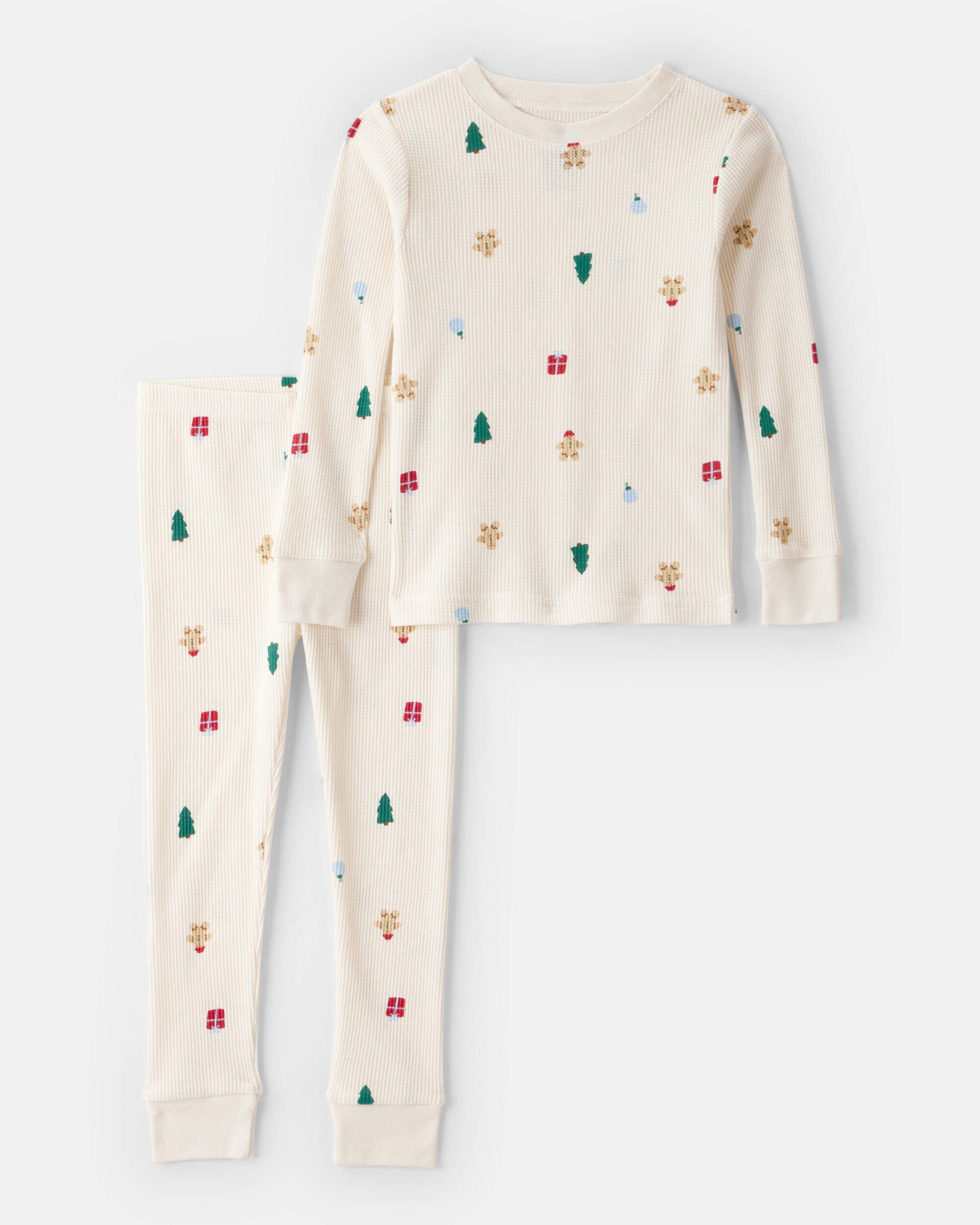 Baby Holiday Print 2-Piece Pyjamas Set