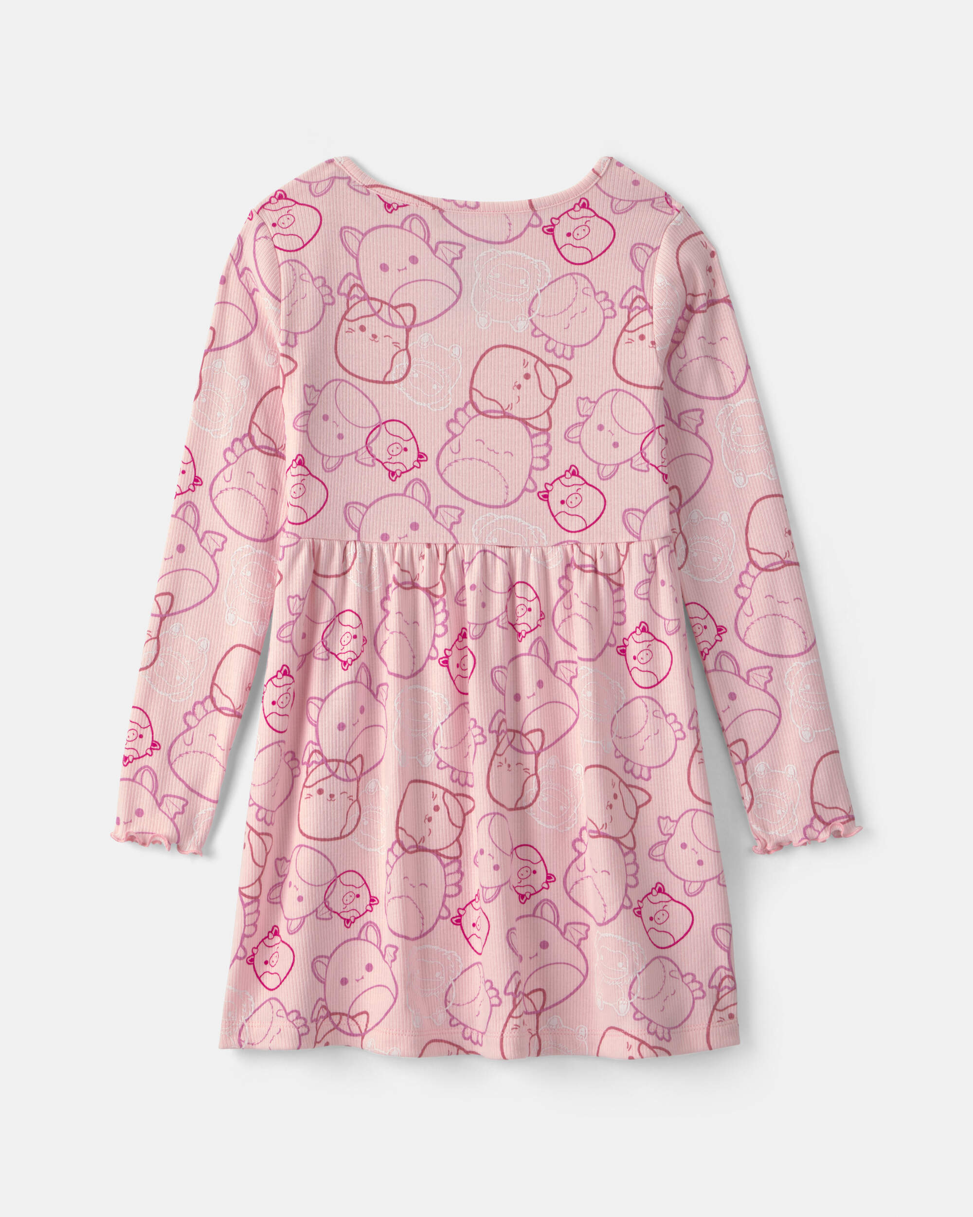 Girls Squishmallow Long-Sleeve Dress