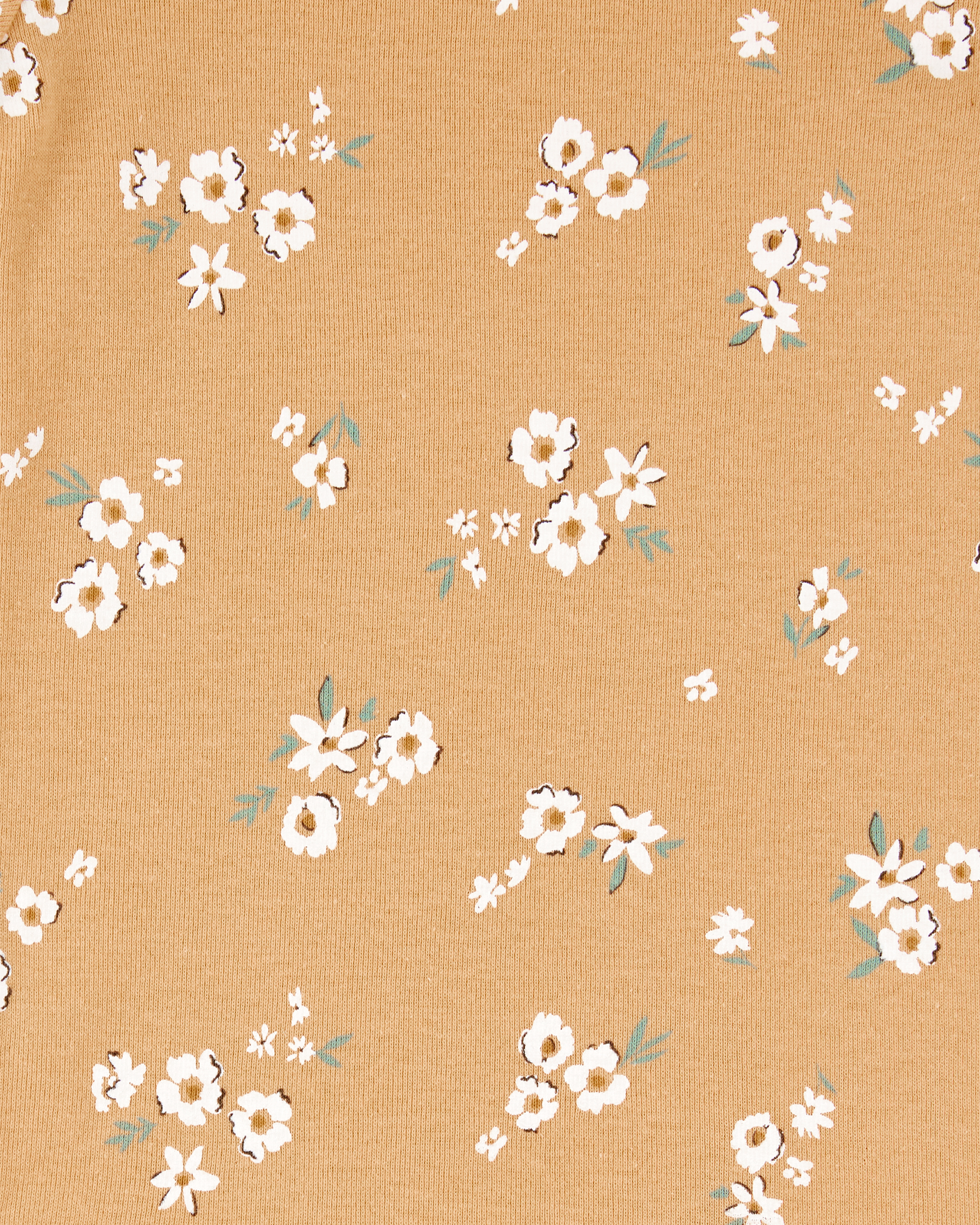 Baby 5-Pack Floral Short-Sleeve Cotton Bodysuits