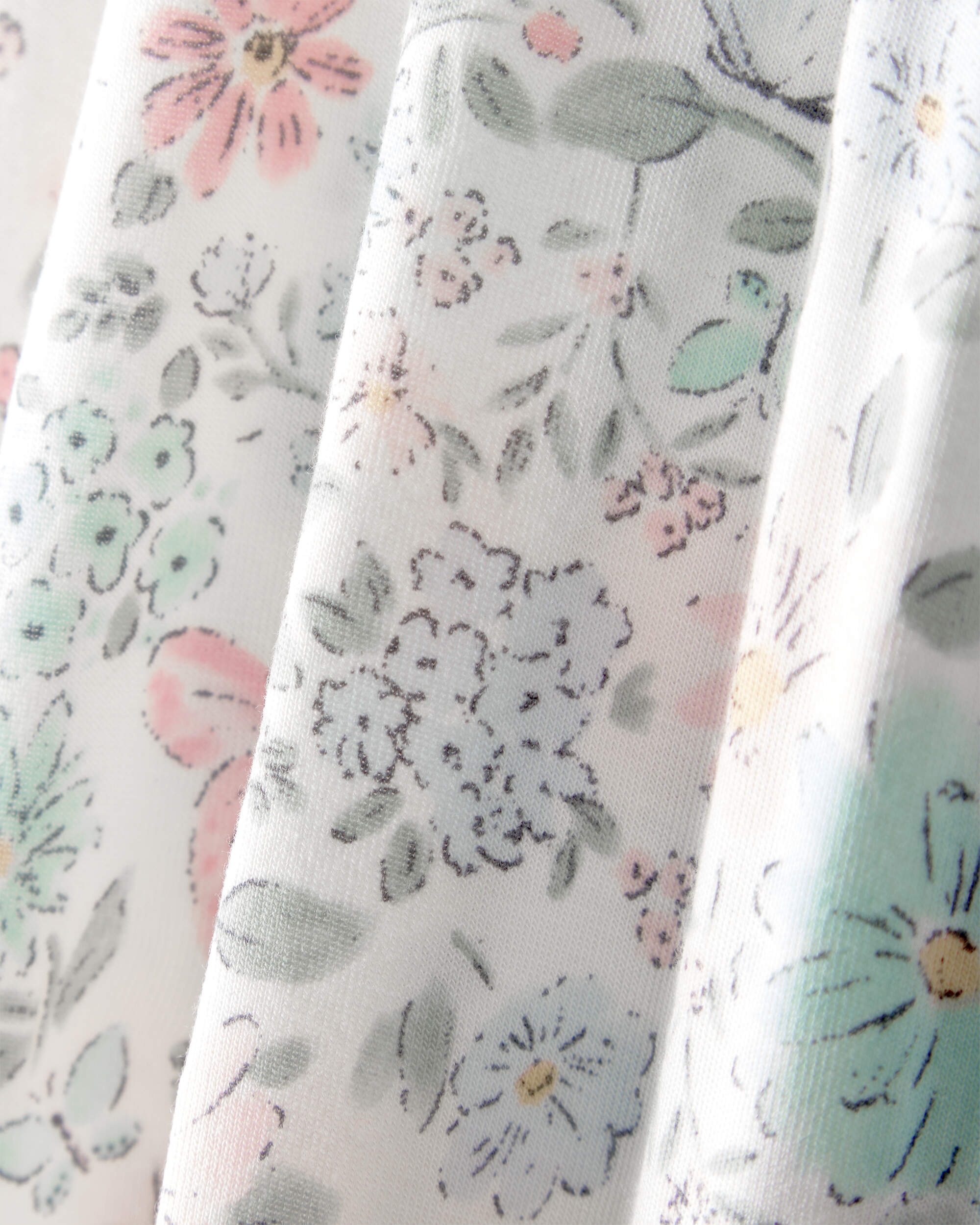 Baby Girl Butterfly Garden 2-Way Zip Wearable Blanket