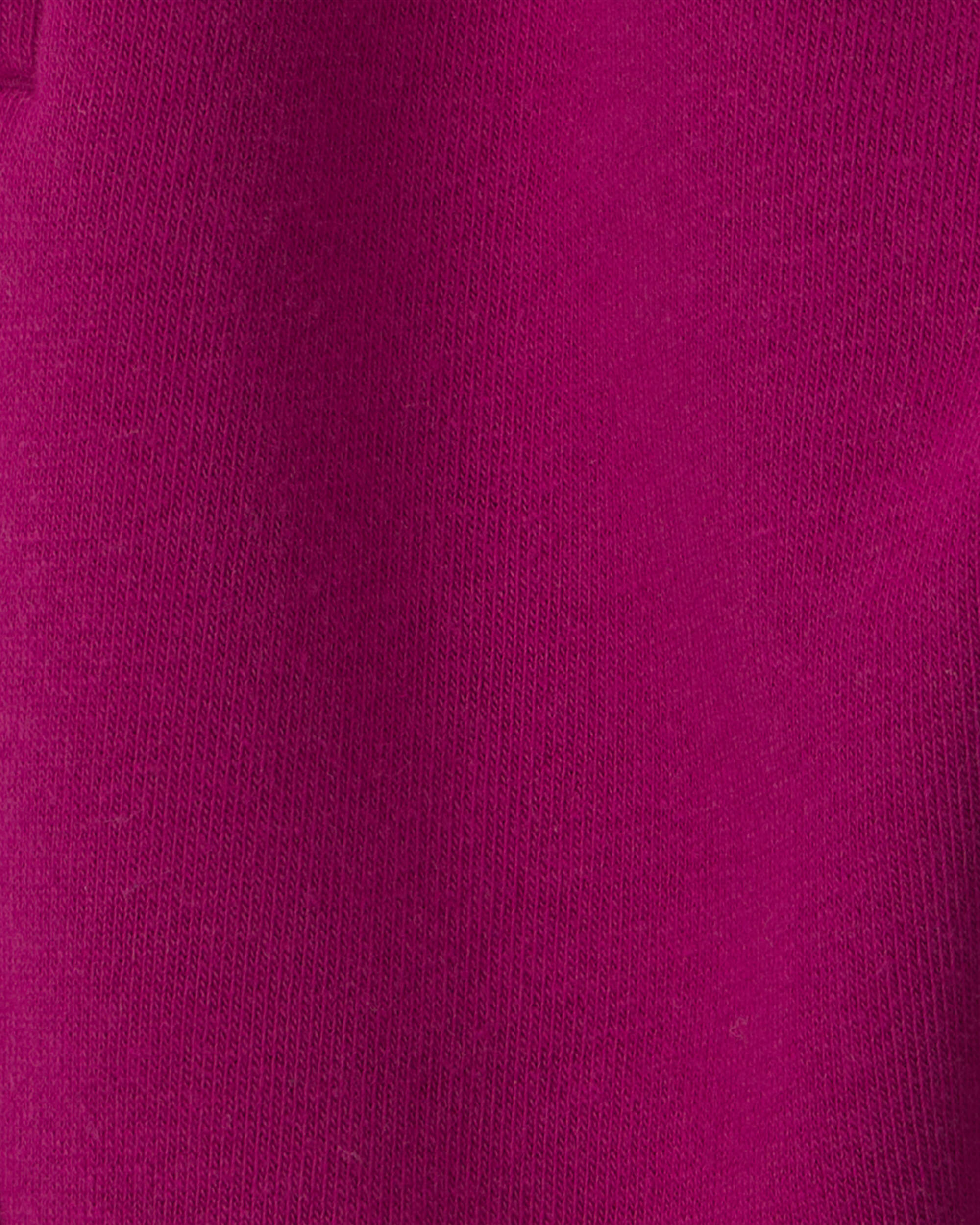 Baby Girl Fleece Pants - Maroon