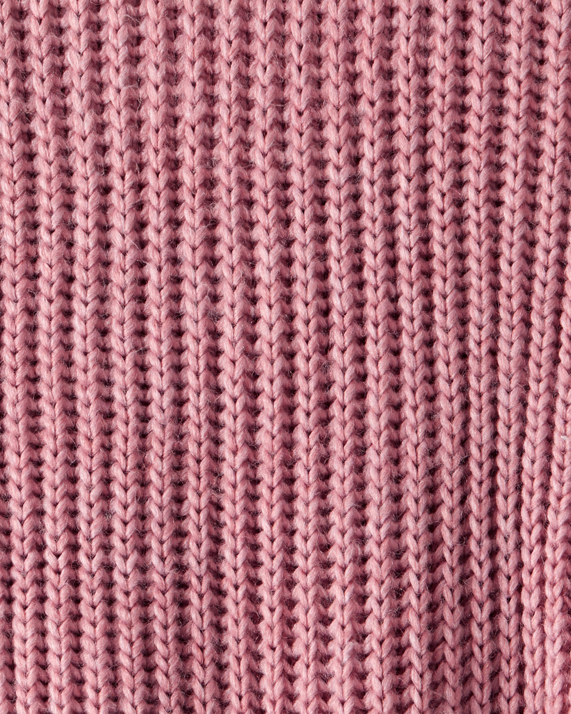 Toddler Girl Sleeveless Sweater Top - Pink