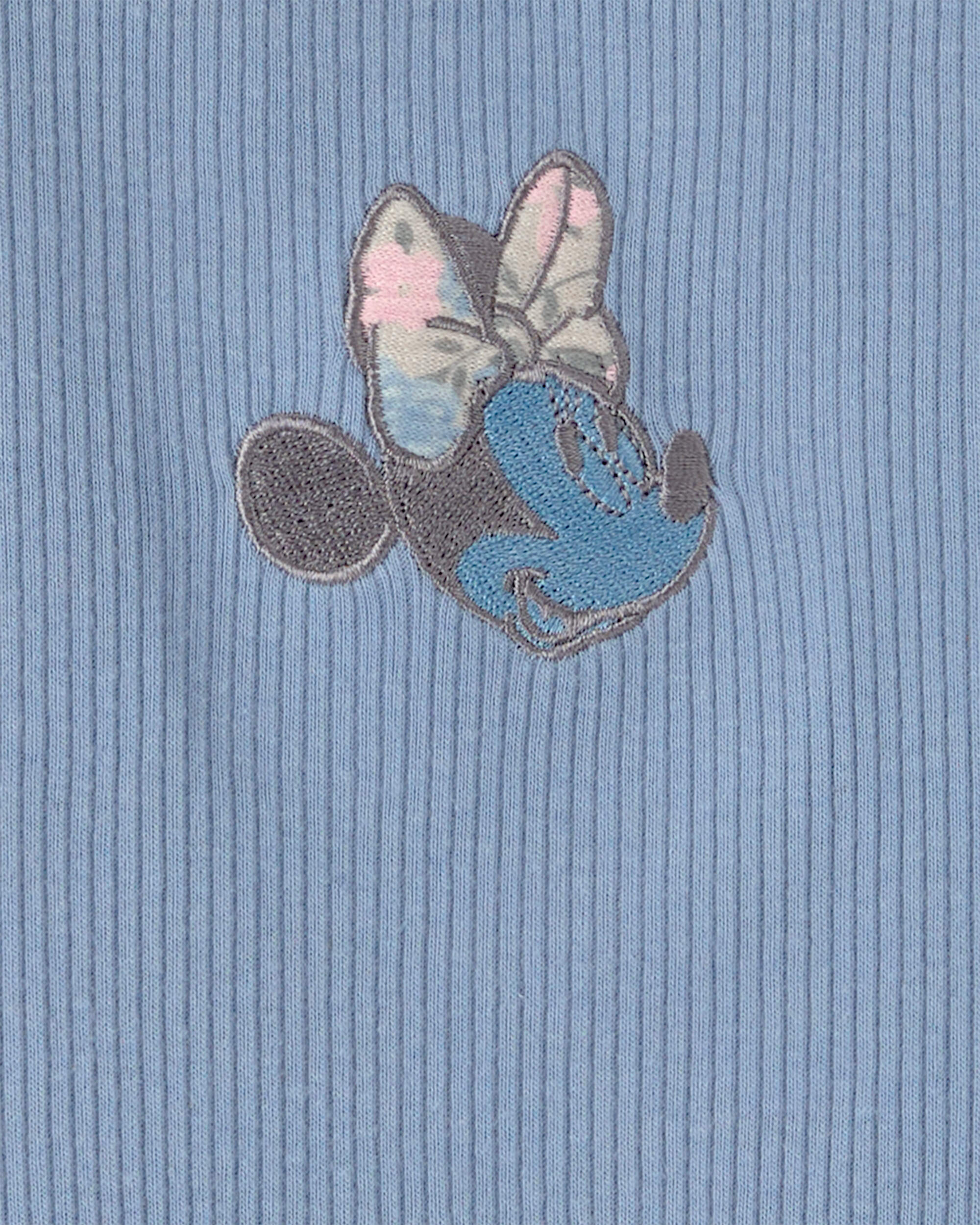 Baby Girl 2-Piece Disney© Minnie Mouse Top & Skort Set - Blue