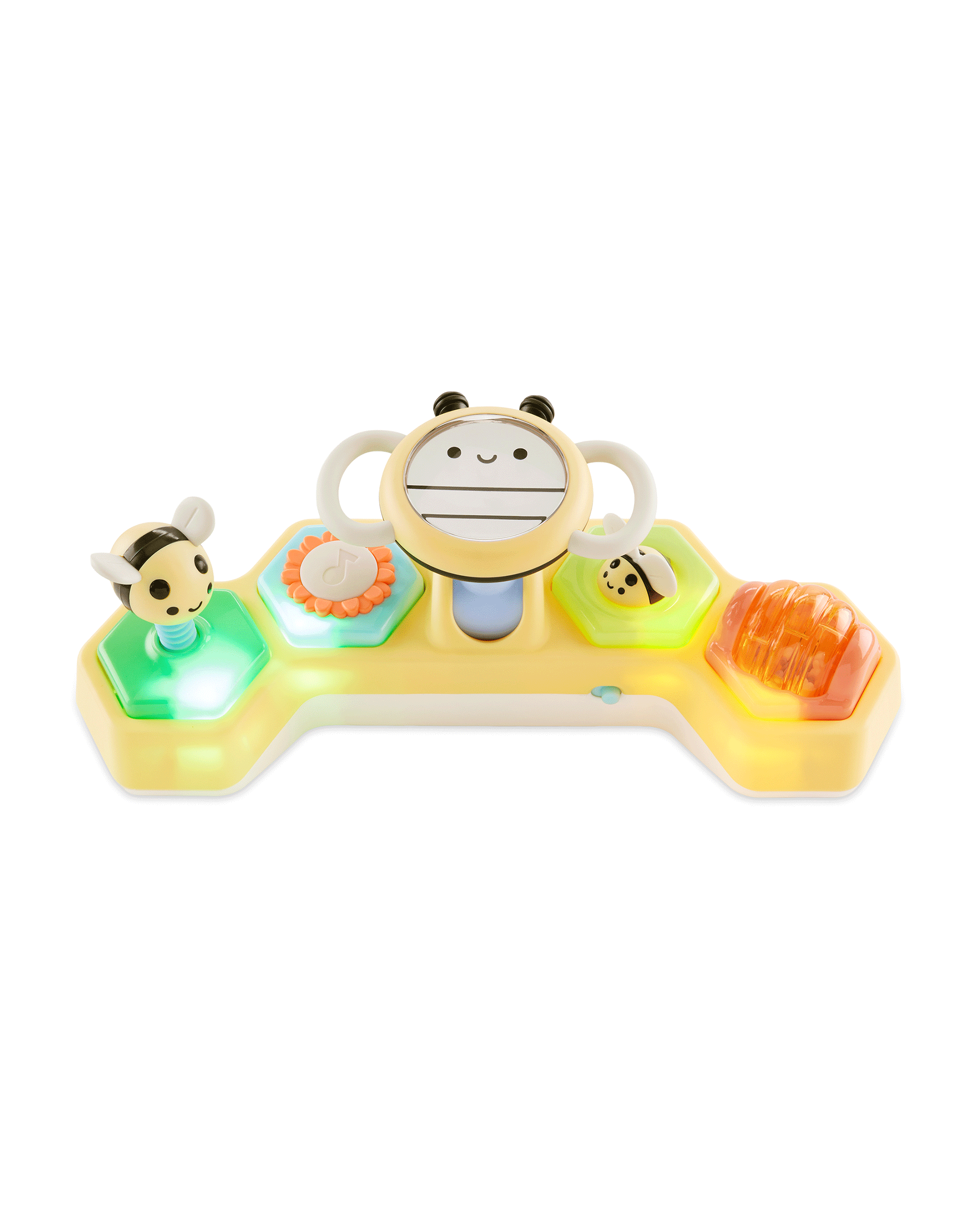 Baby Farmstand See & Bee Steering Wheel & Tummy Time Baby Toy