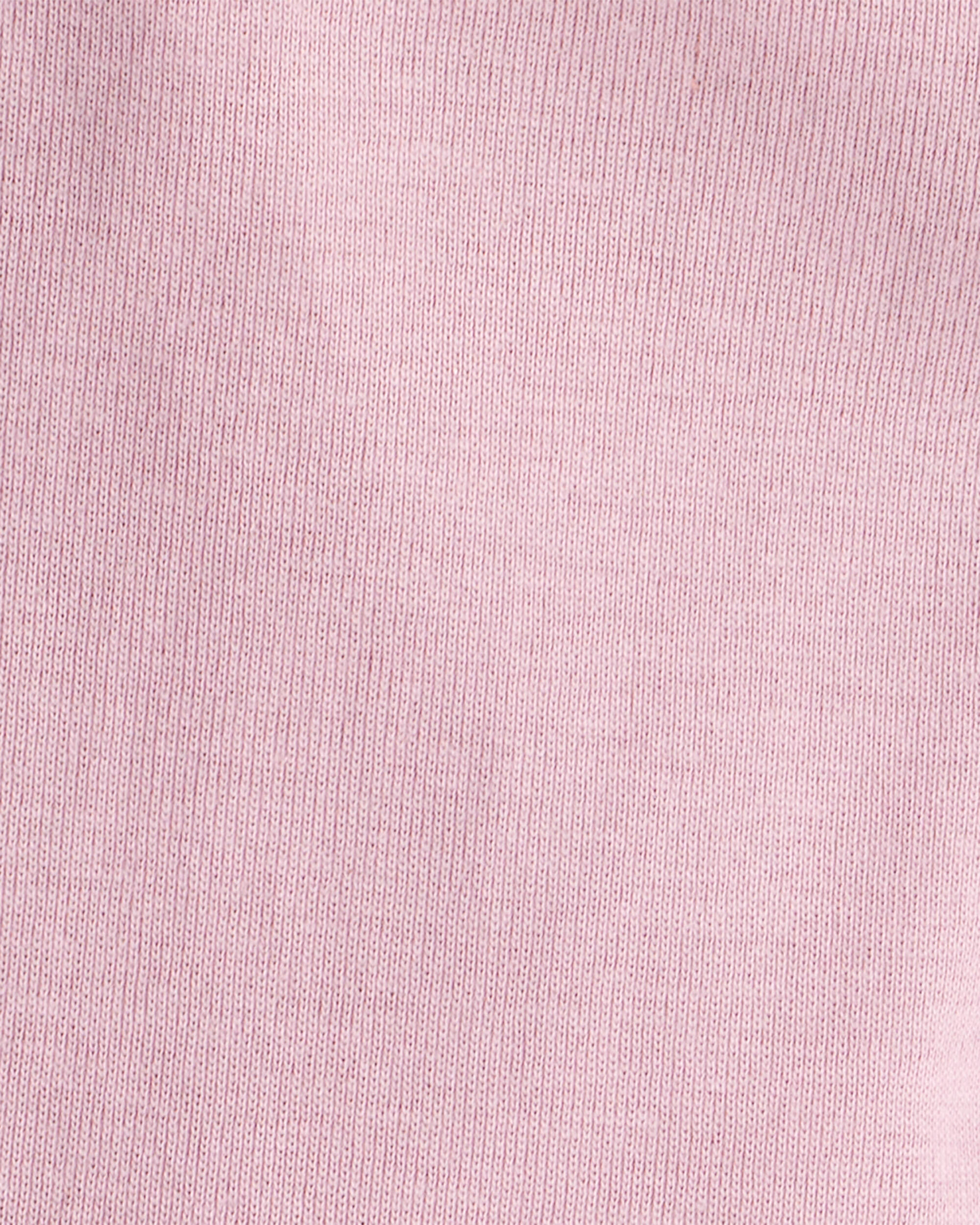 Baby Girl 2-Pack 100% Cotton Pull-On Pants - Blue/Pink