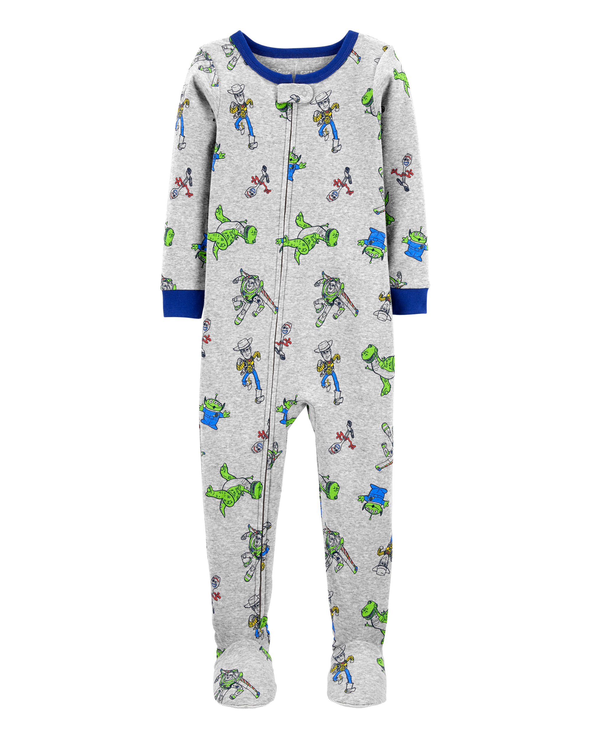 Toddler 1-Piece Toy Story 100% Snug Fit Cotton Pyjamas
