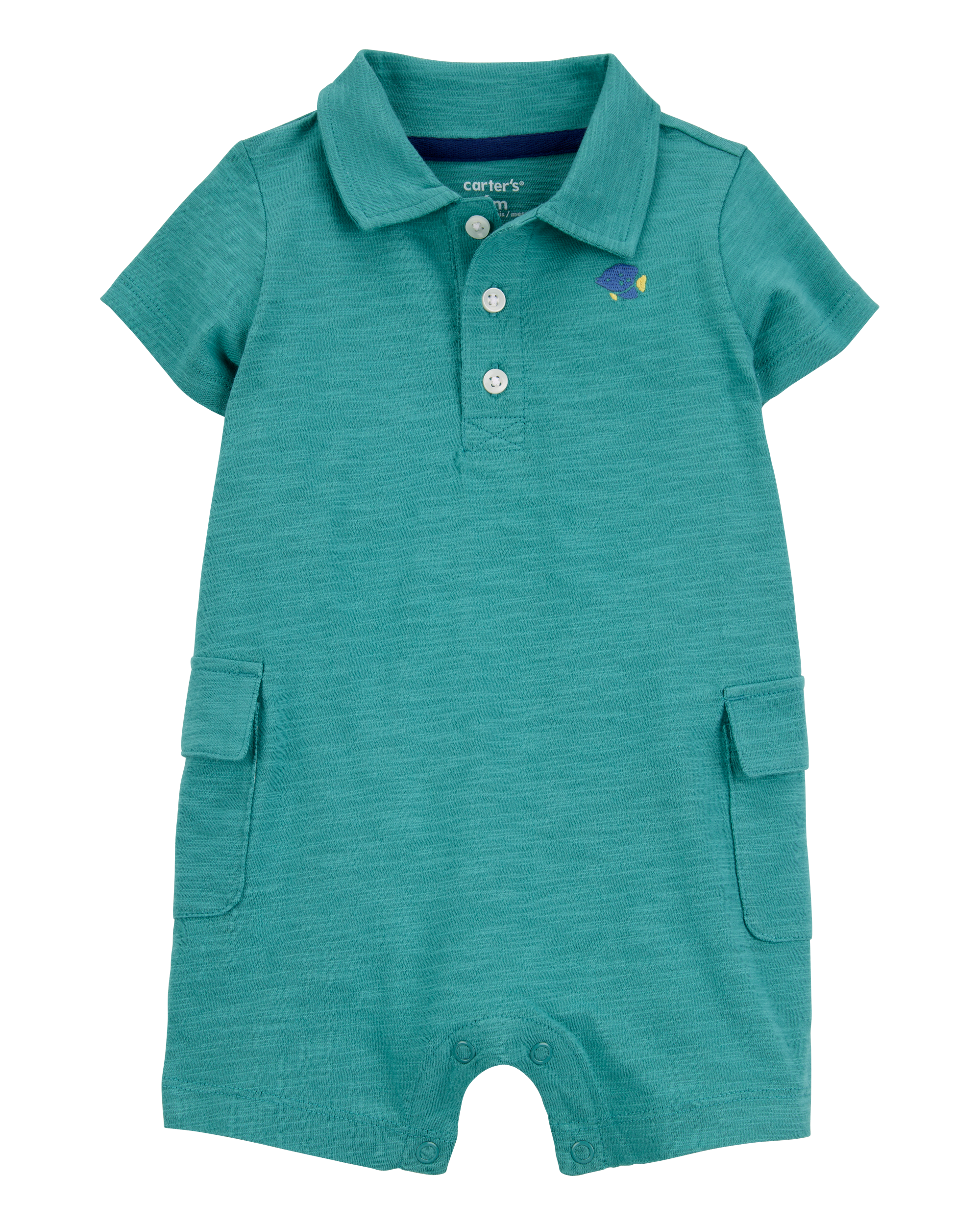 Baby Polo Cotton Romper