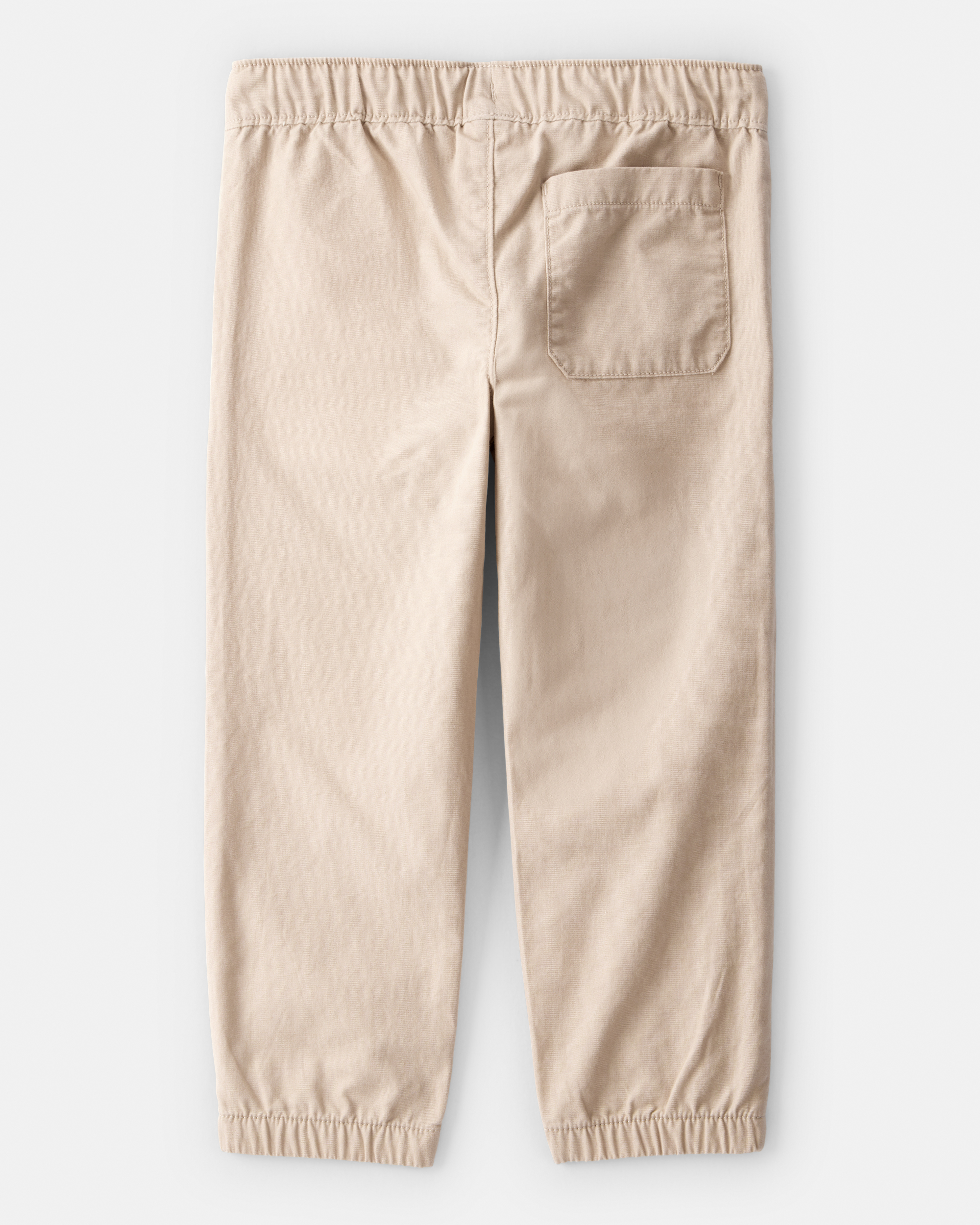Toddler Boy Cotton Pull-On Fashion Pants - Khaki