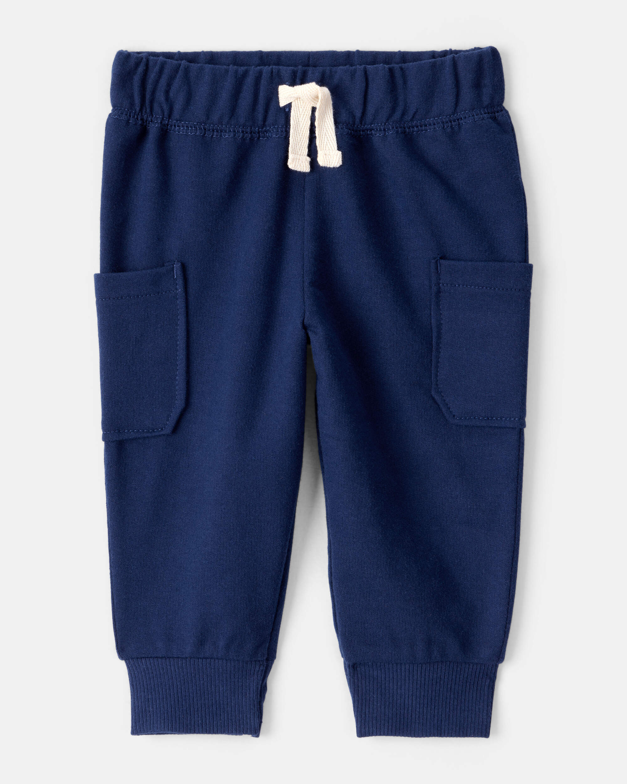 Baby Boy 2-Piece Sports Long-Sleeve Bodysuit & Pant Set - Grey/Blue