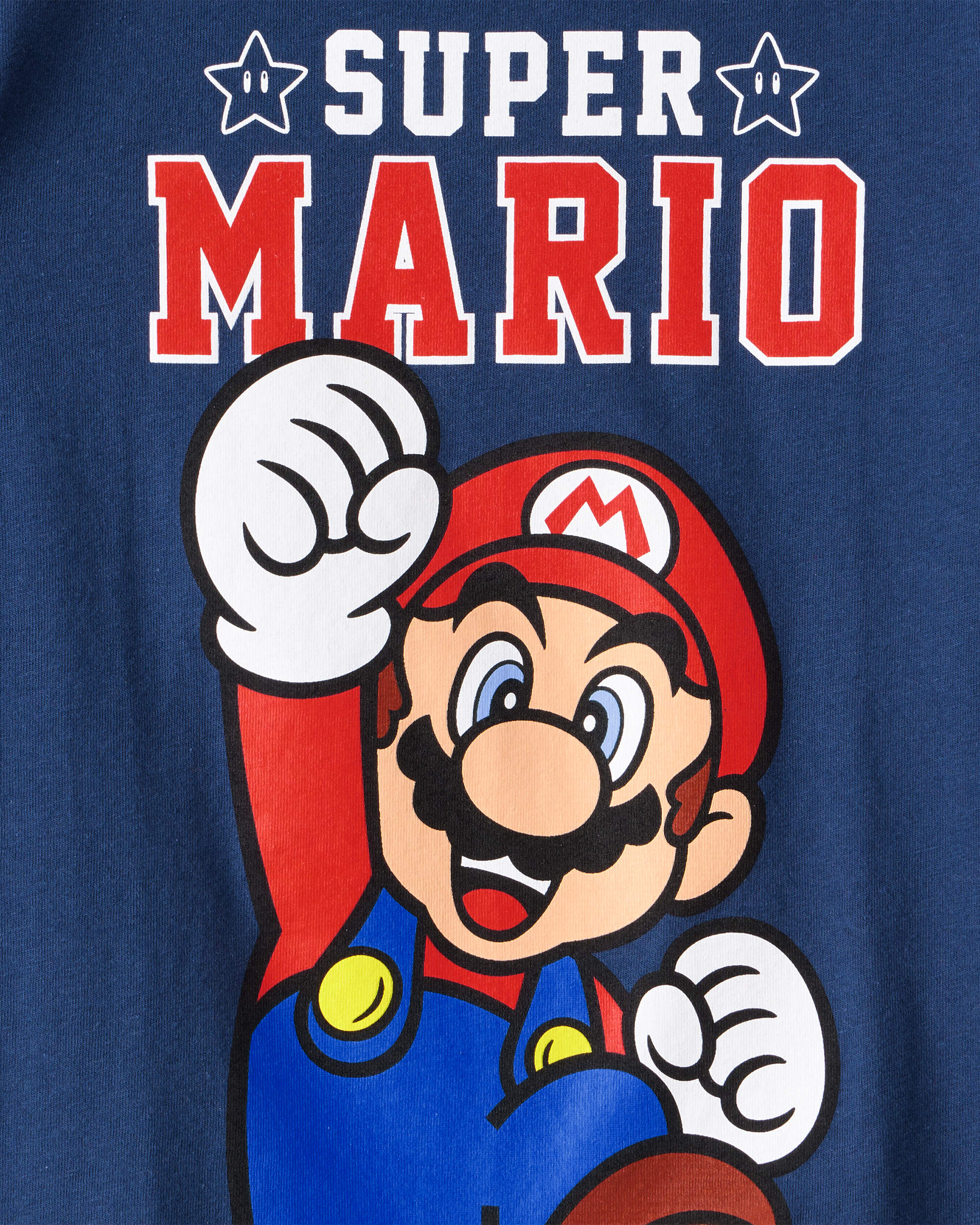 Toddler Super Mario Short-Sleeve Graphic Tee - Blue