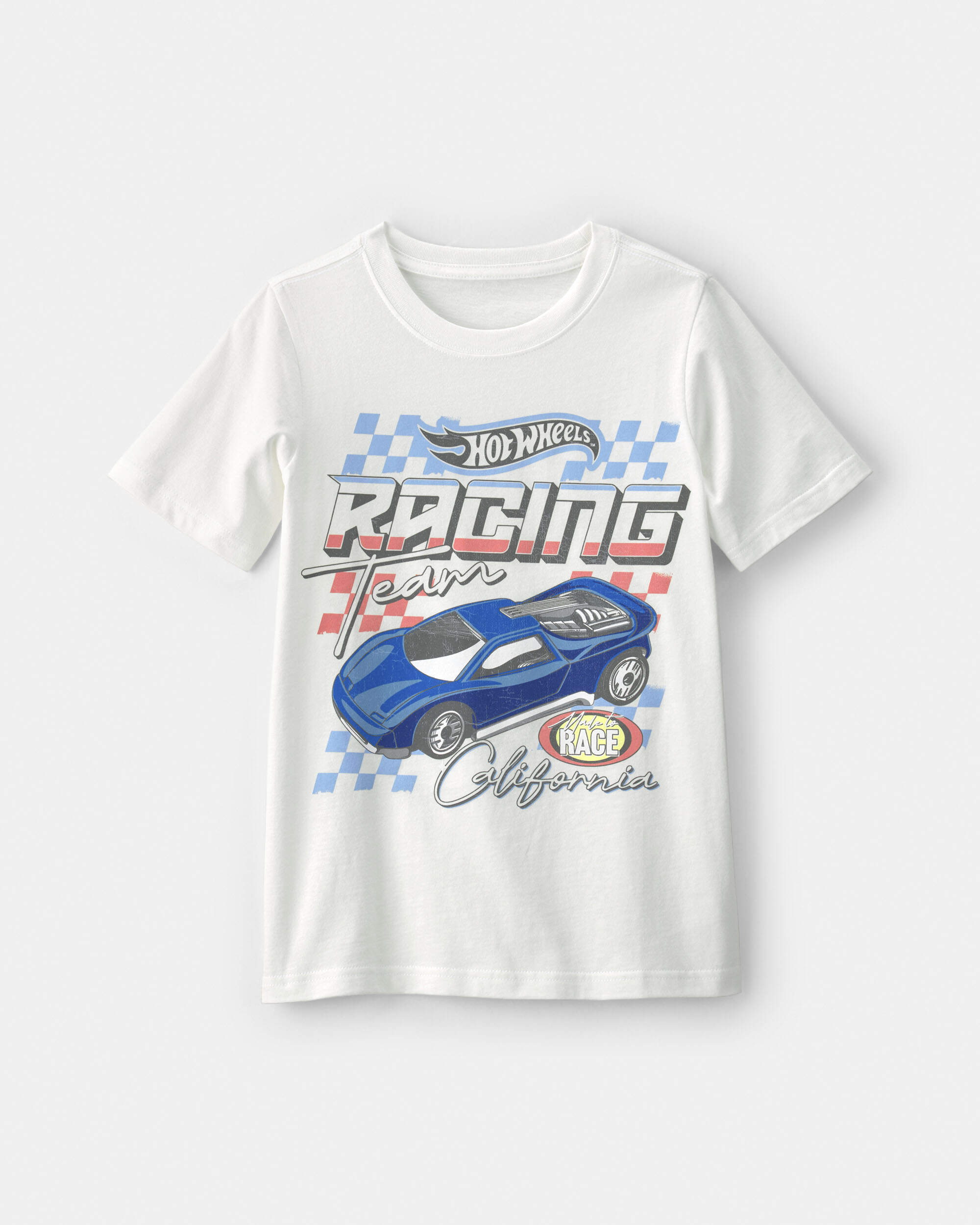 Boys Hot Wheels™ Graphic Tee - White