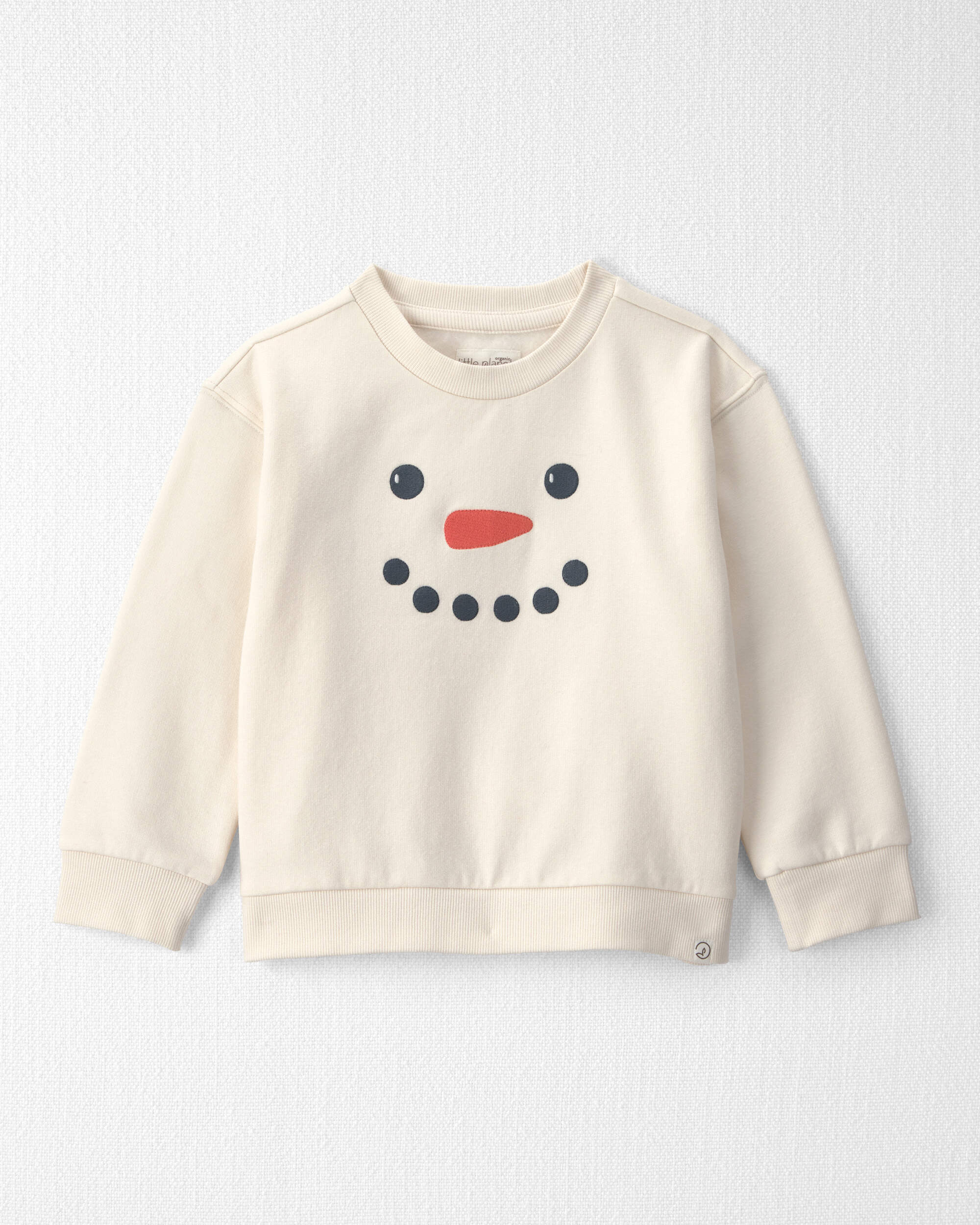 Toddler Fleece Pullover Sweatshirt Made with Organic Cotton