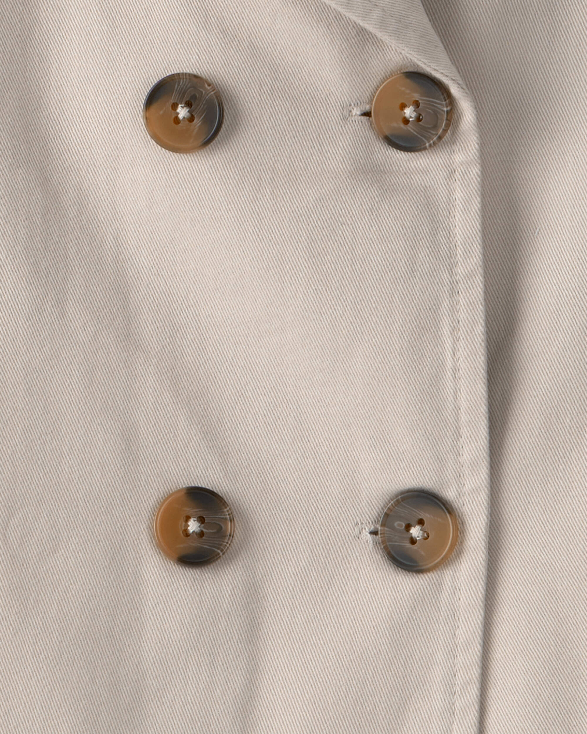 Girls Trench Jacket - Tan