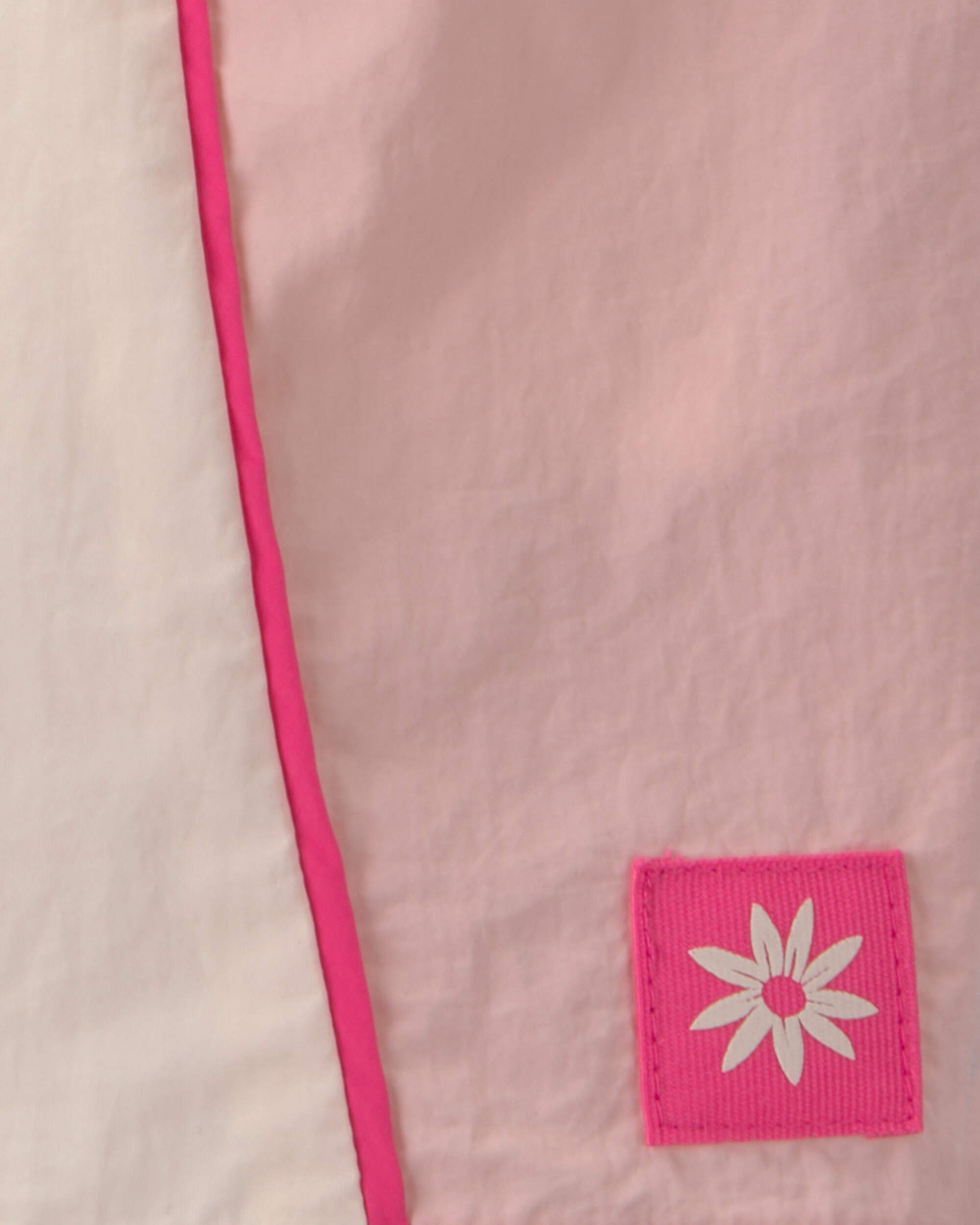 Girls Colourblock Skort - Ivory/Pink