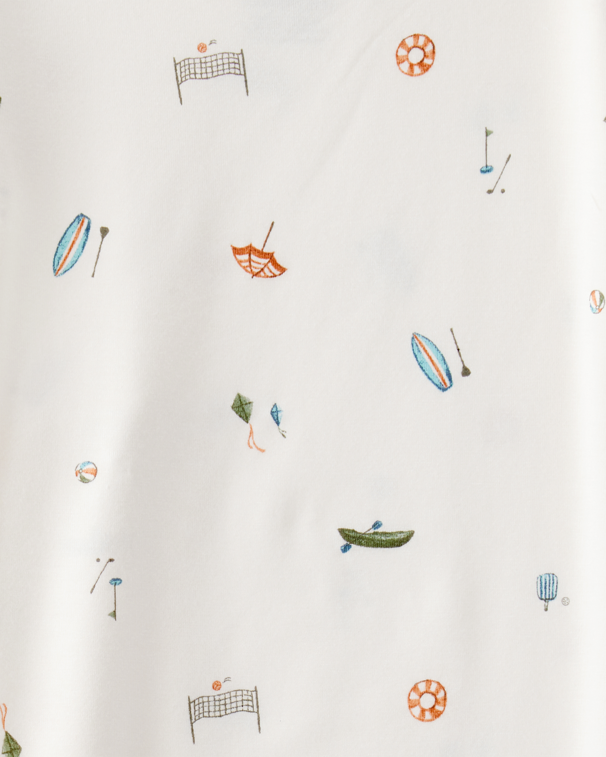 Toddler 2-Piece Camp Print PurelySoft Pajamas