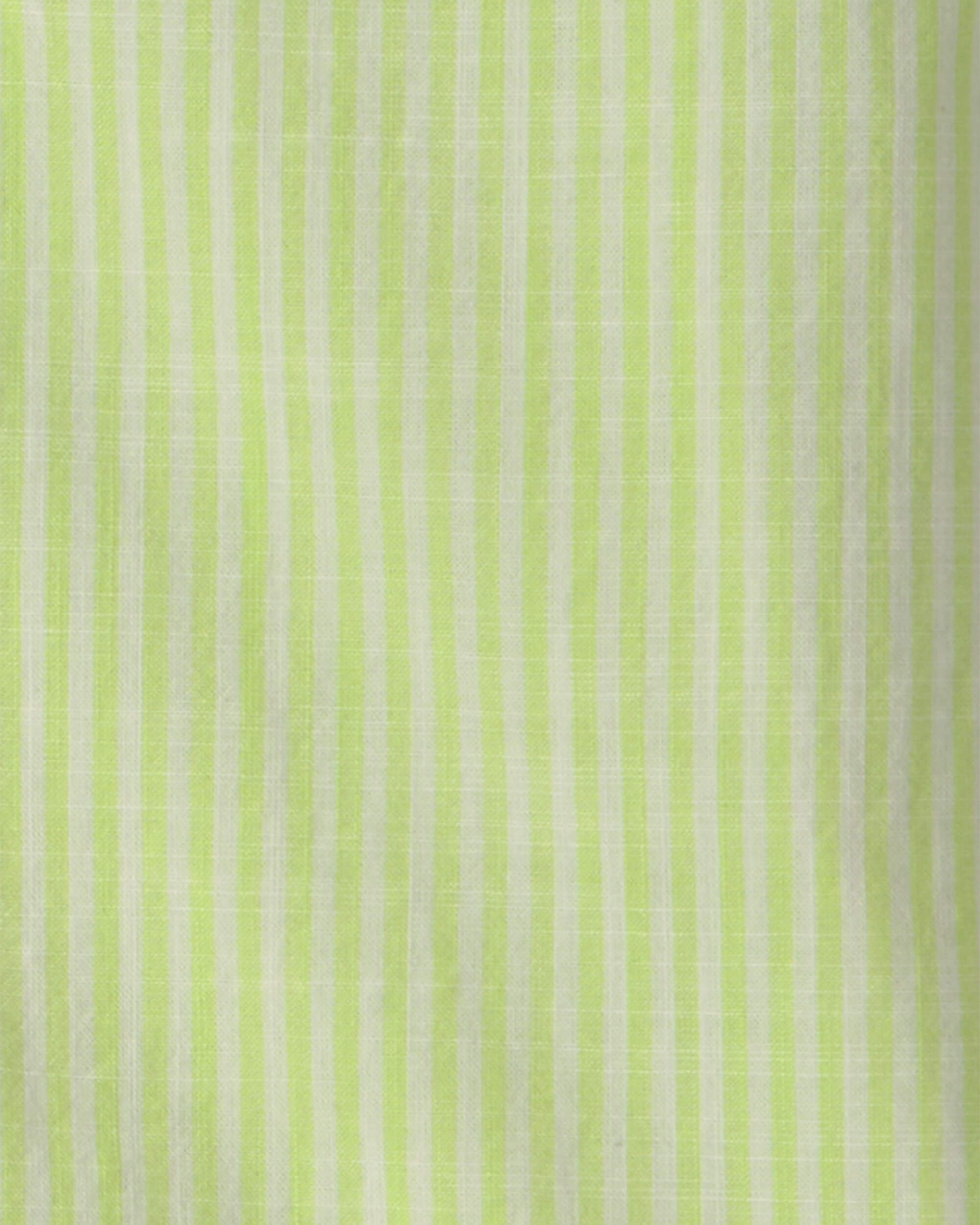 Toddler Boy 2-Piece Button-Down Top & Short Set - Green