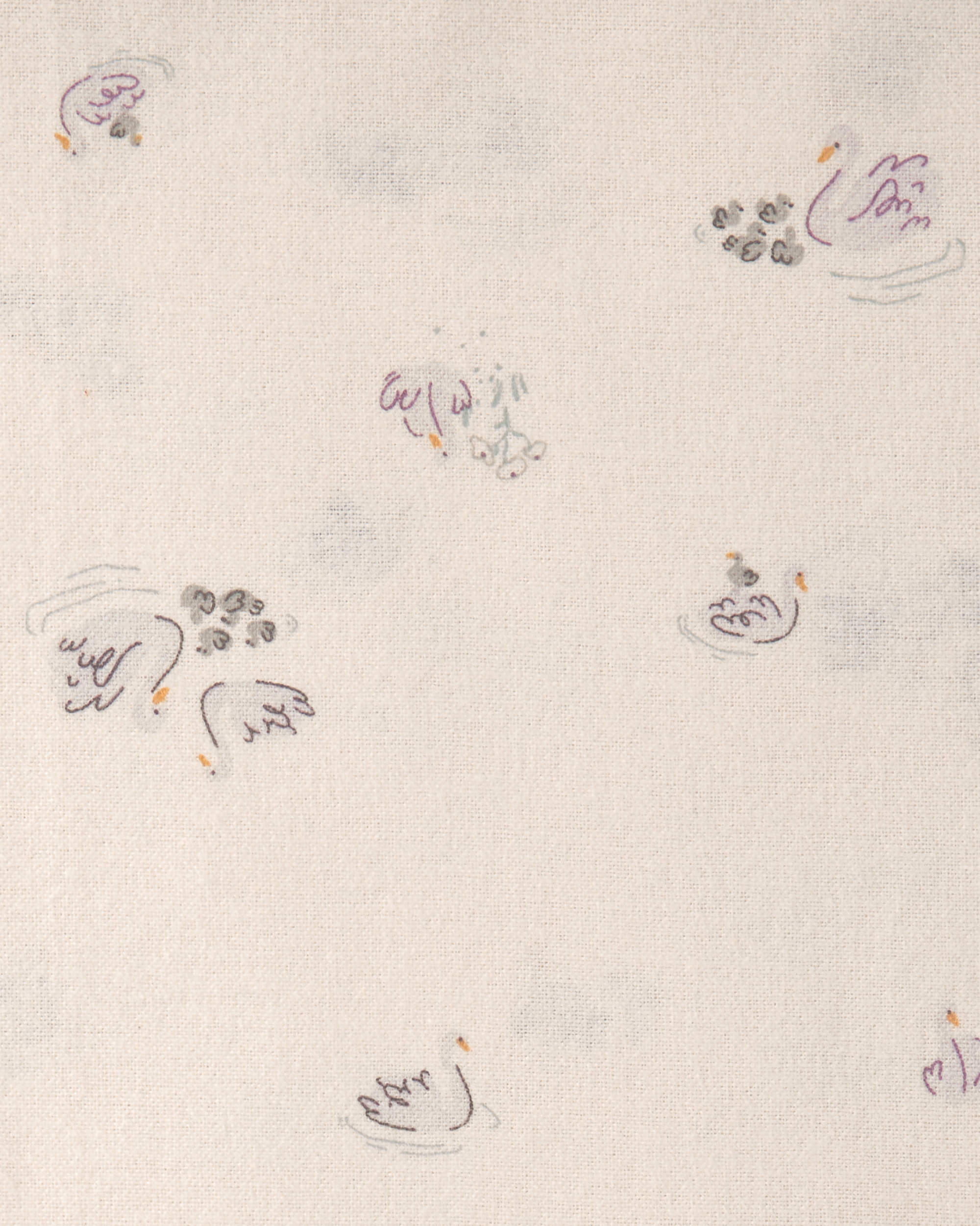Baby Girl 4-Pack Floral Receiving Blankets - Purple