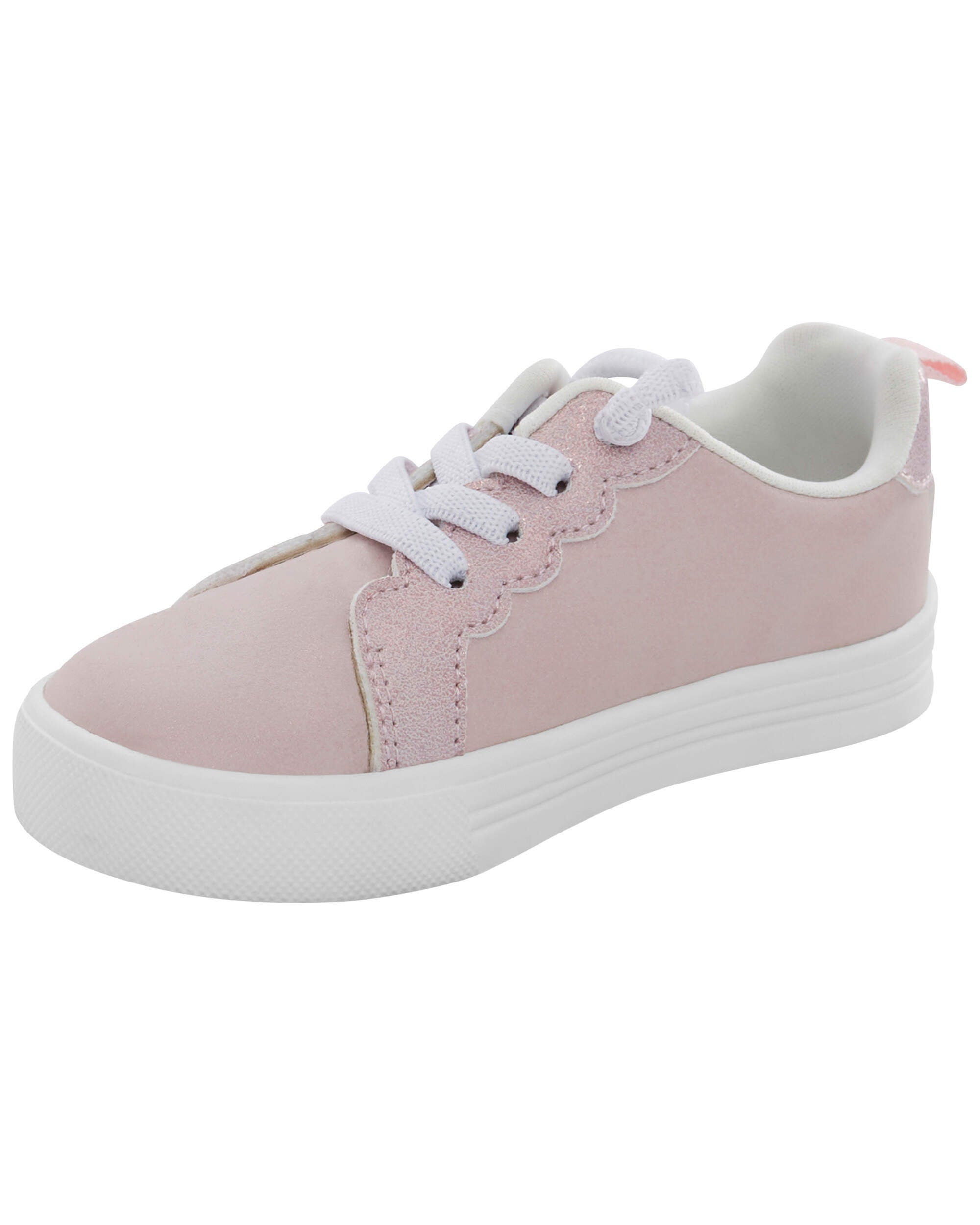 Pink canvas sneakers sale