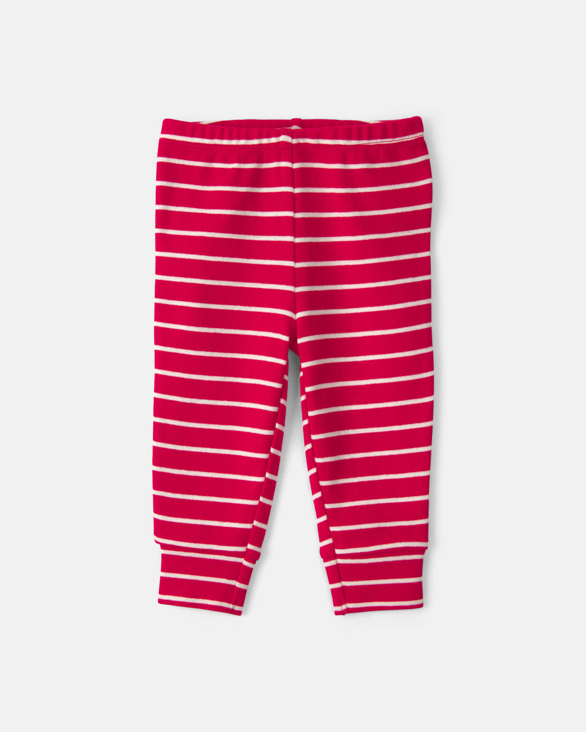Baby Boy 3-Piece Gingerbread Long-Sleeve Bodysuit & Pant Set - Red/Cream