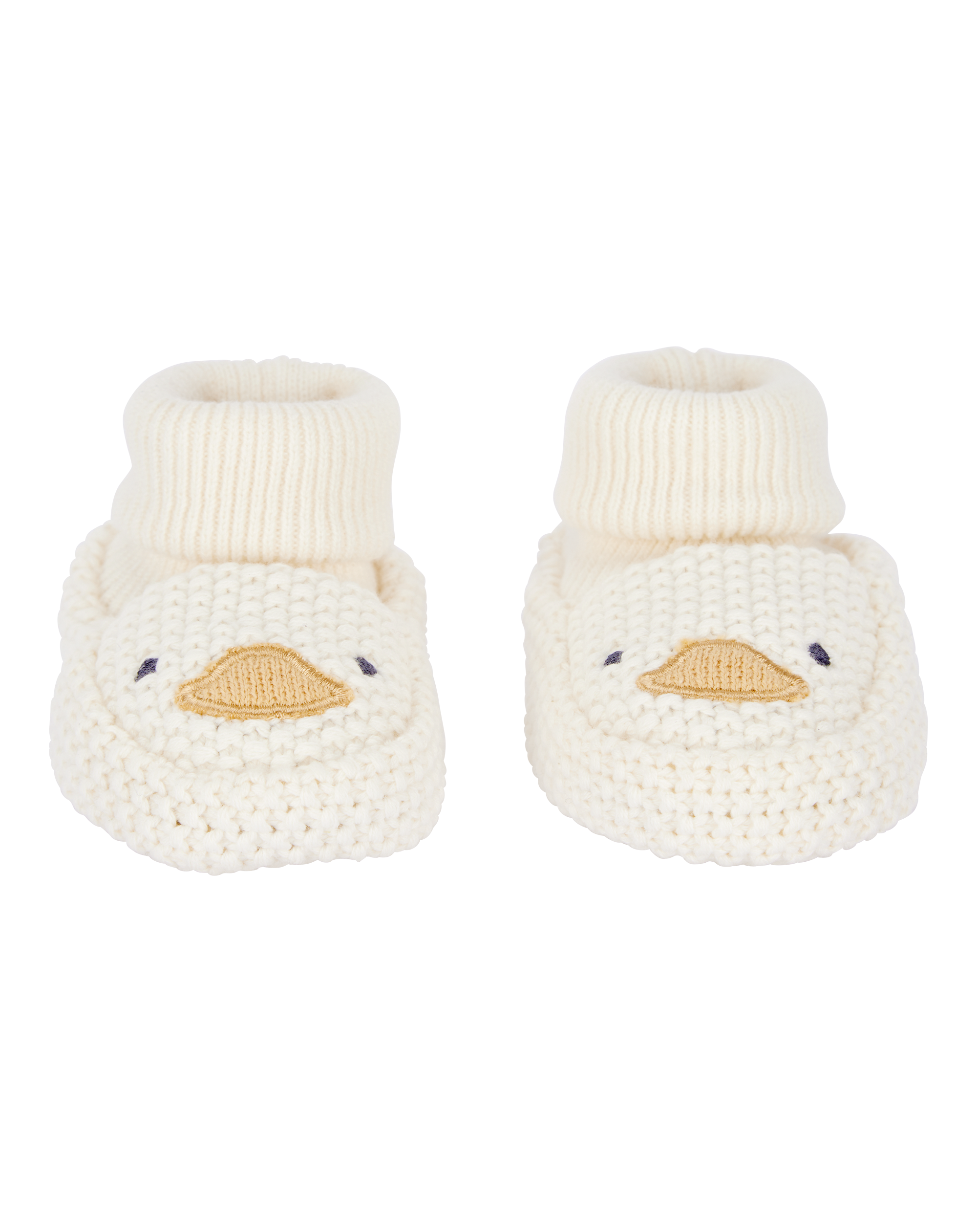 Baby Duck Crochet Booties