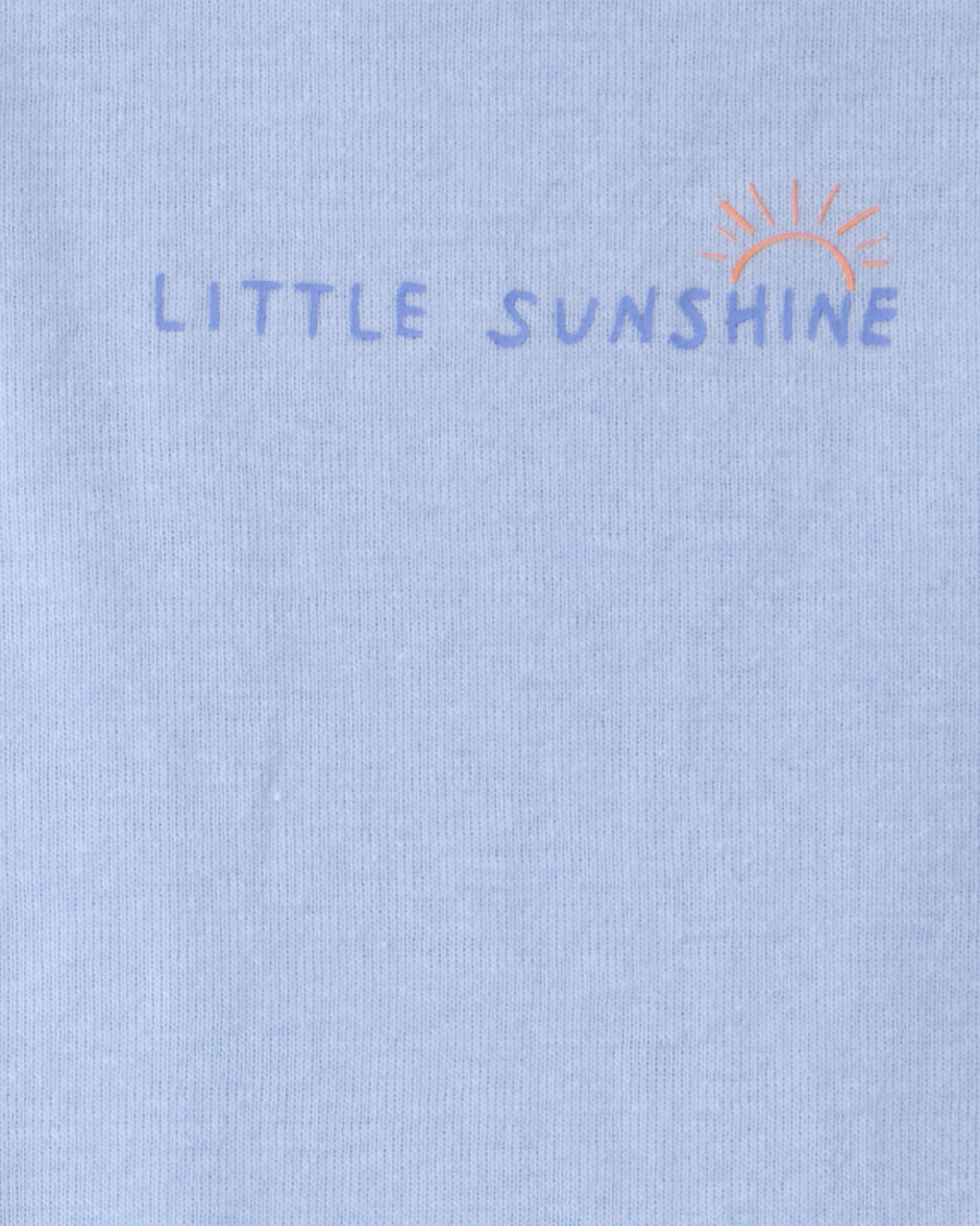 Baby 3-Pack Sunshine Sleeveless Multipack Bodysuits - Orange/Blue/Ivory