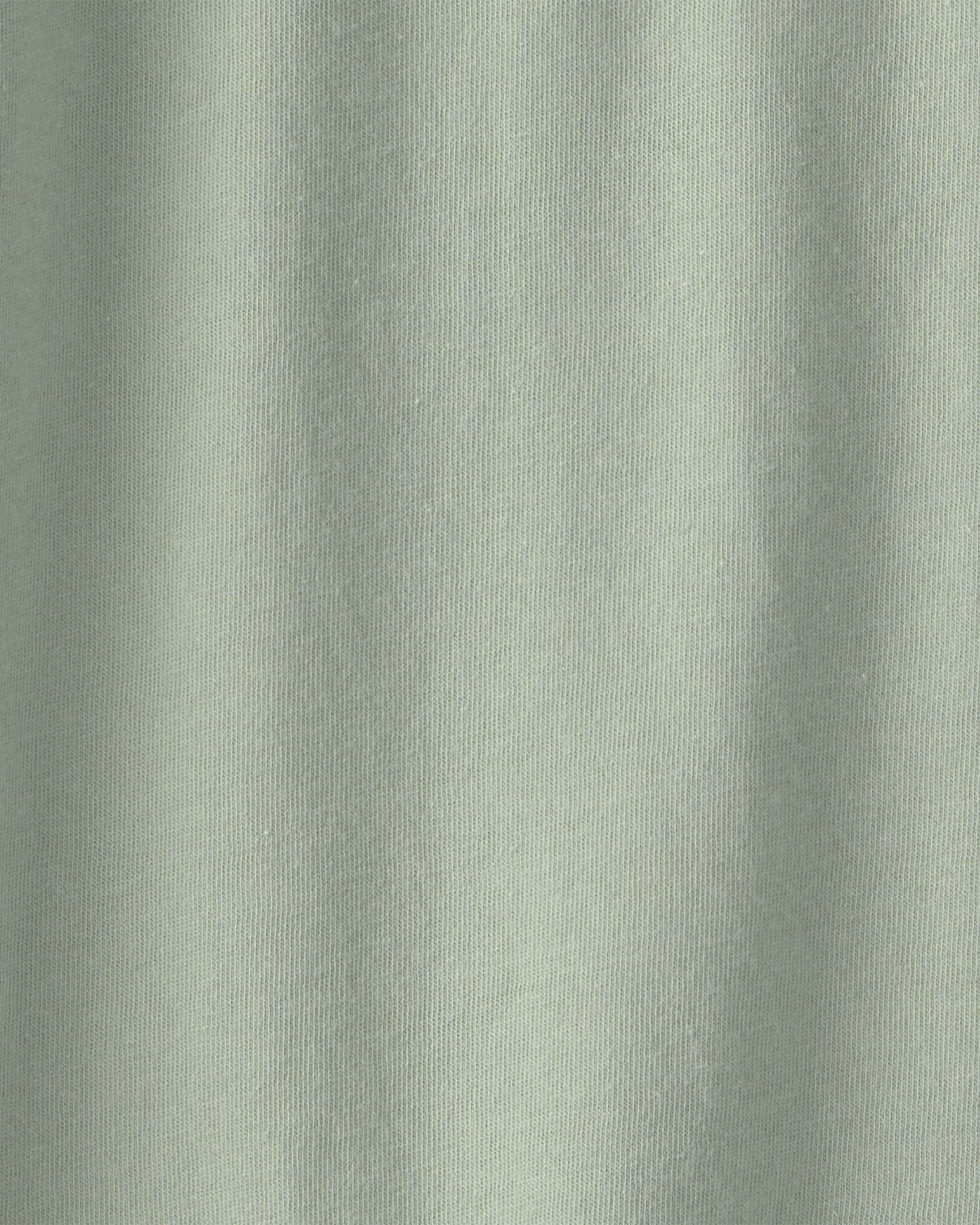 Boys Solid Henley T-Shirt - Green