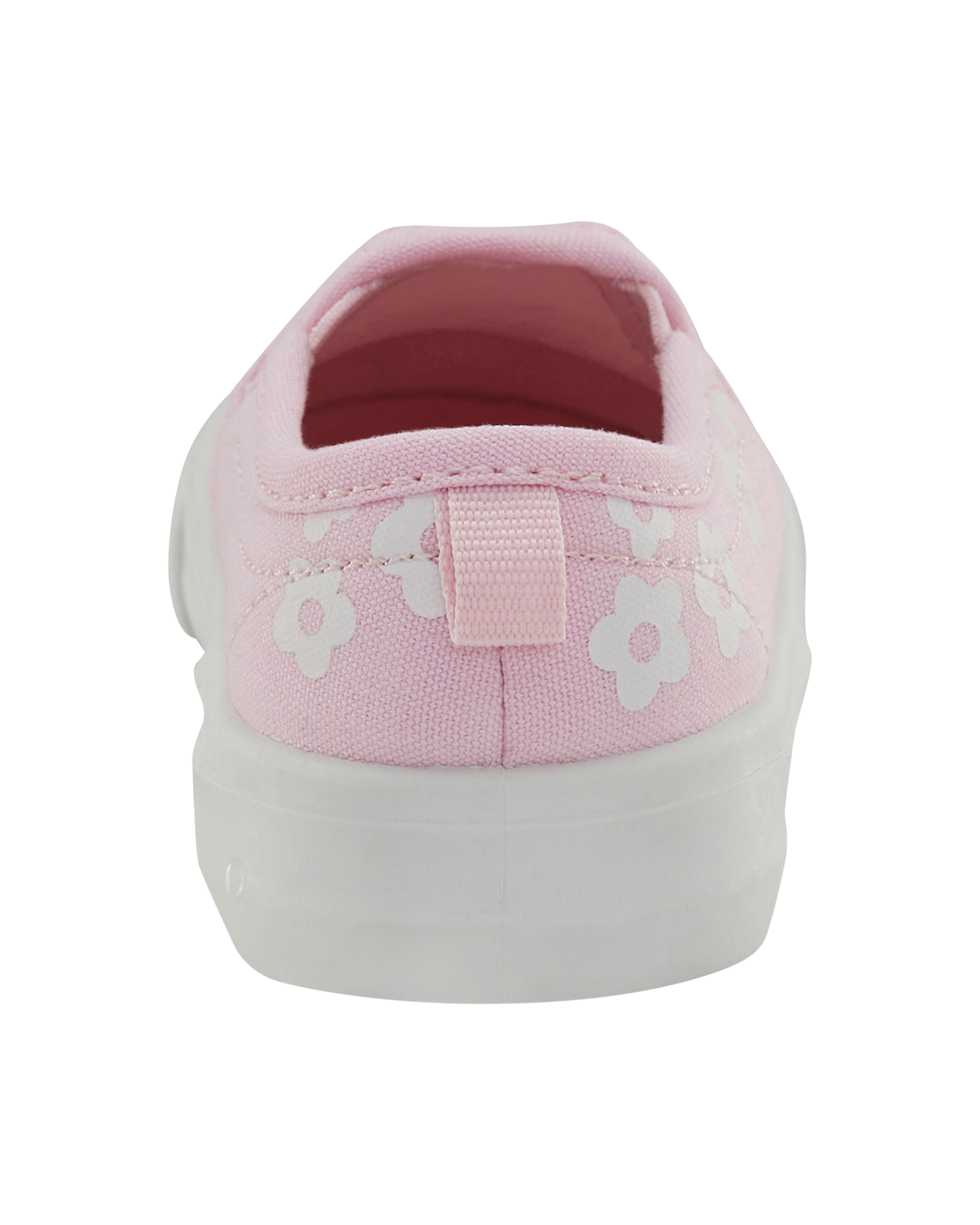 Toddler Slip-On Floral Sneakers - Pink