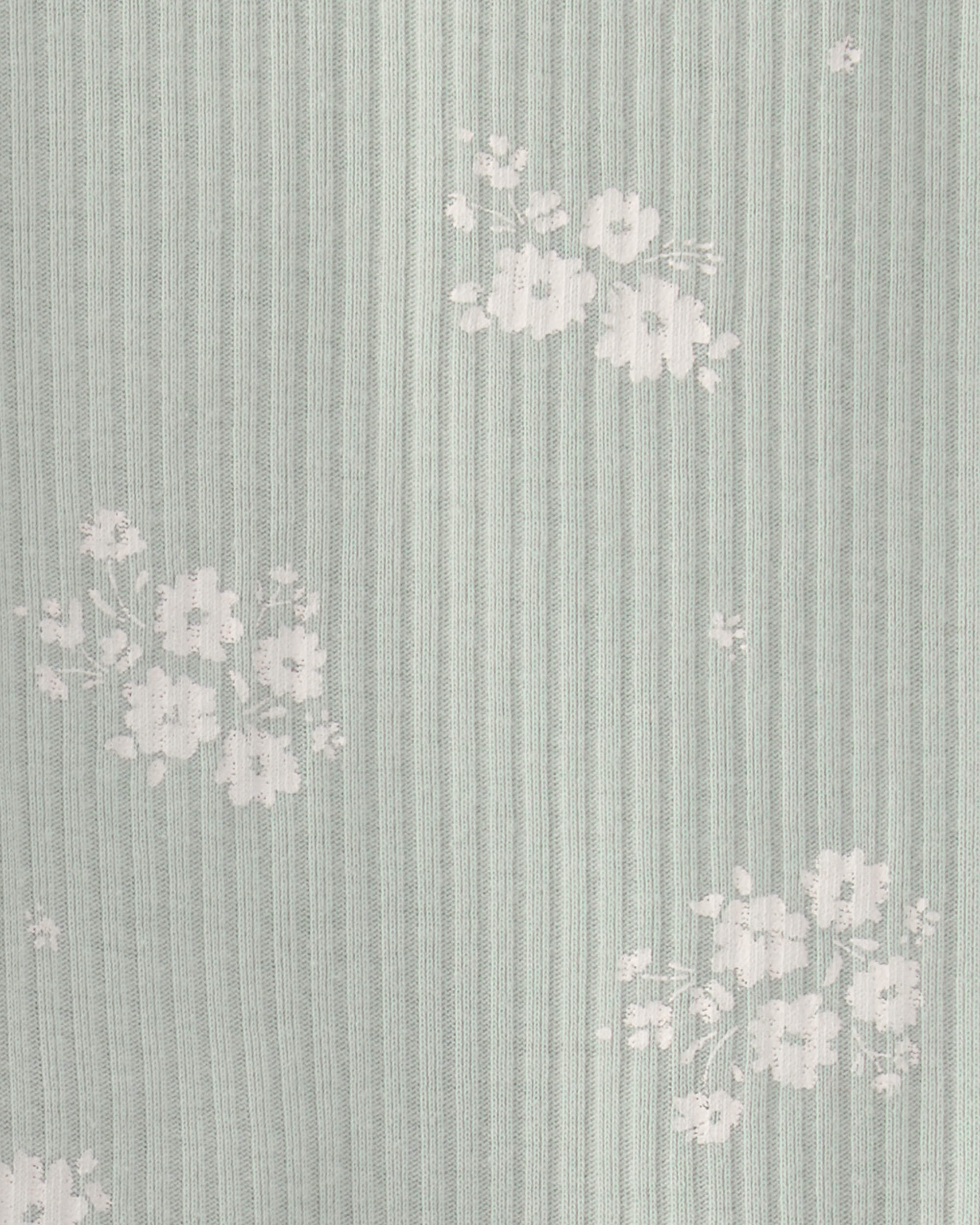 Baby Girl 2-Piece Sleeveless Bodysuit & Short Set - Green