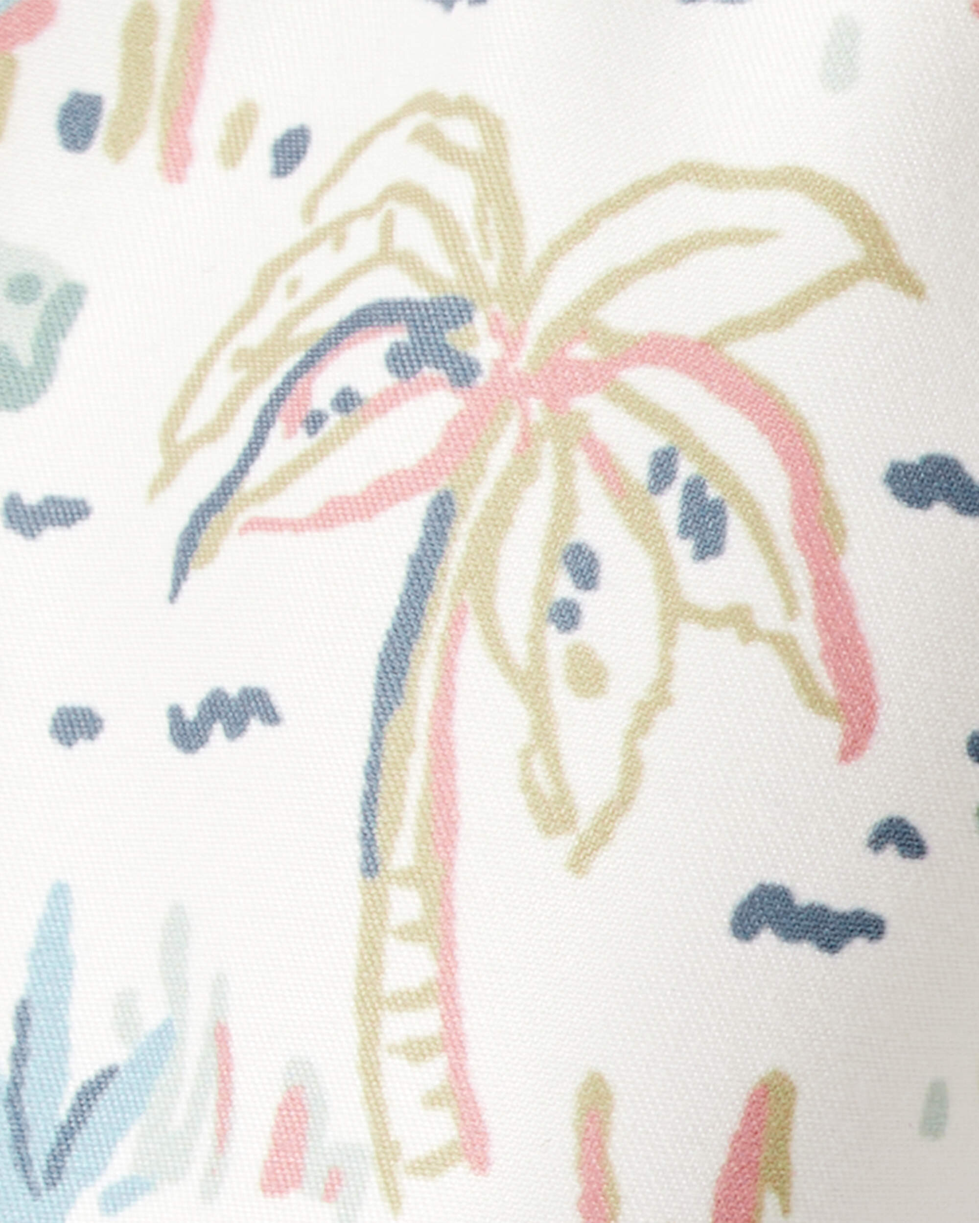 Baby Boy Recycled Tropical-Print Swim Trunks