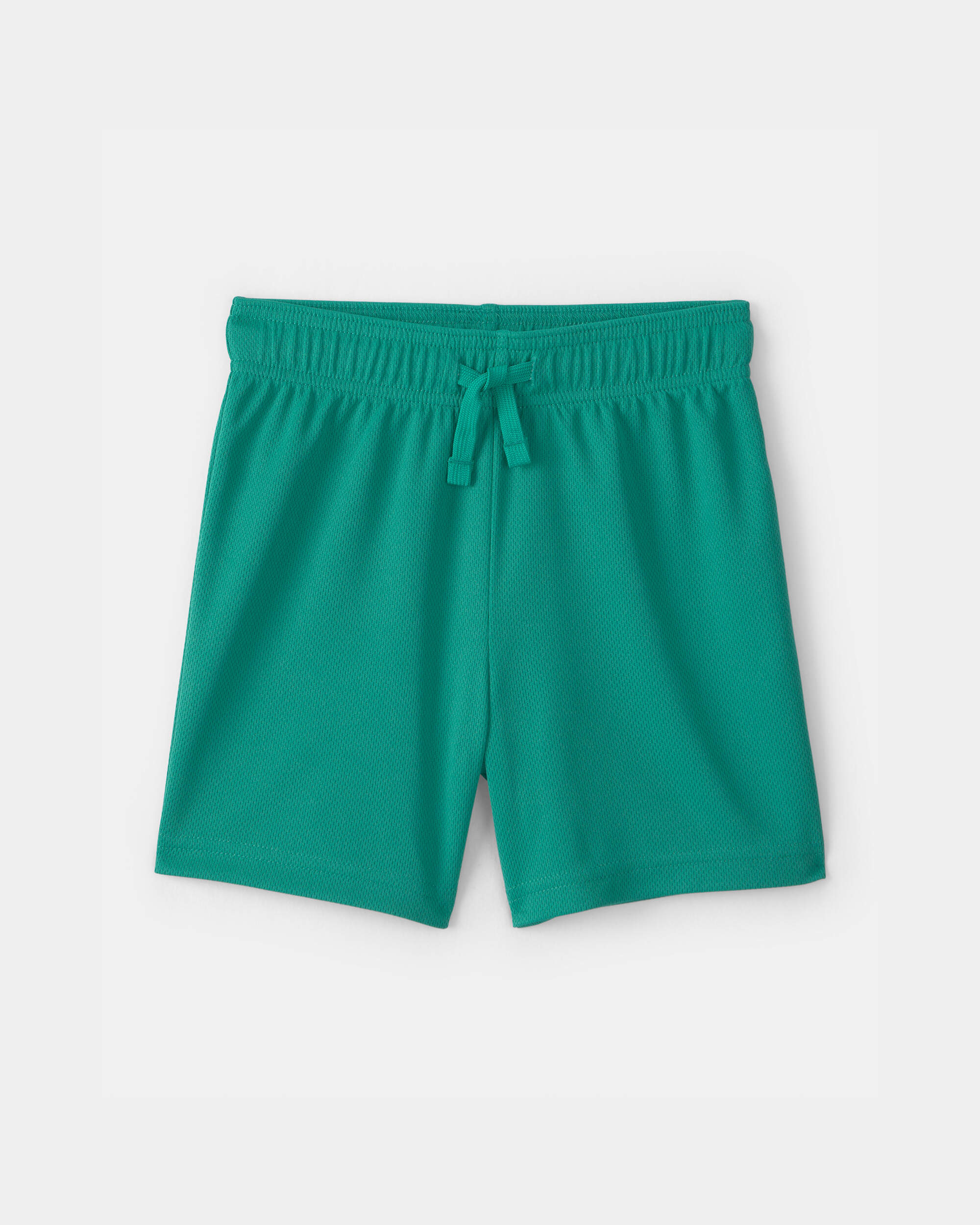 Toddler Boy Mesh Active Shorts - Green