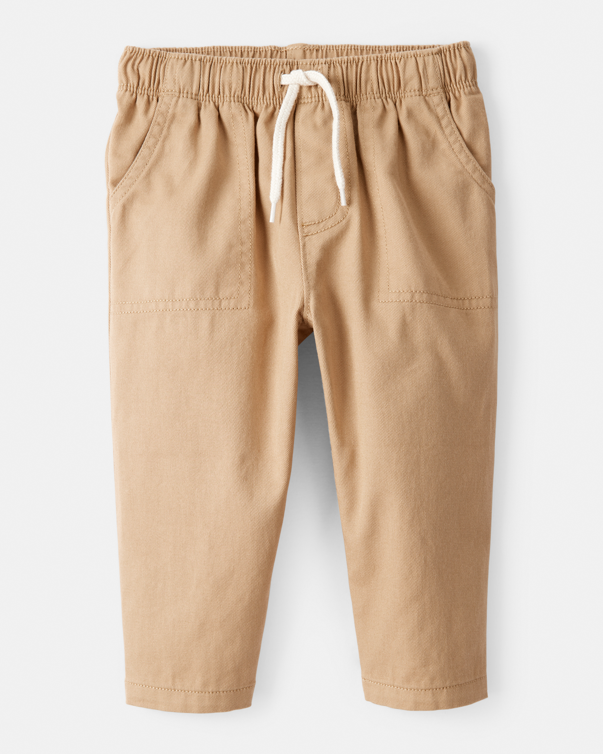 Baby Boy 2-Piece Button-Front Top & Pant Set - Green/Khaki