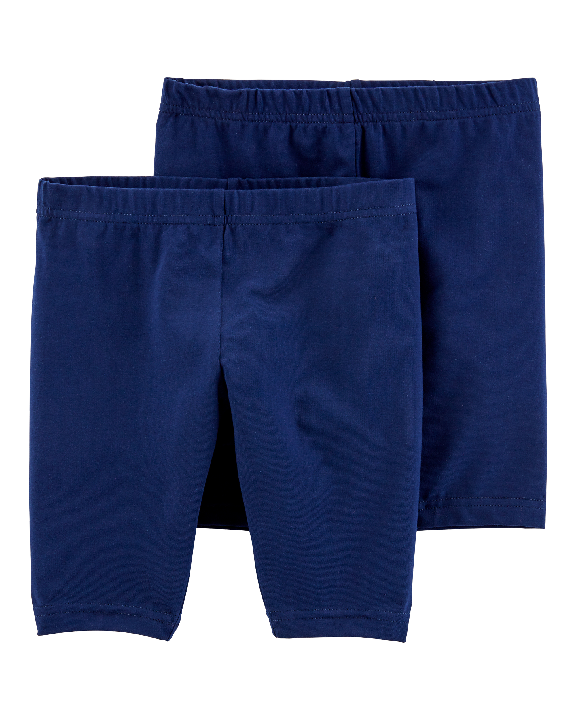 Girls 2-Pack Bike Shorts - Navy