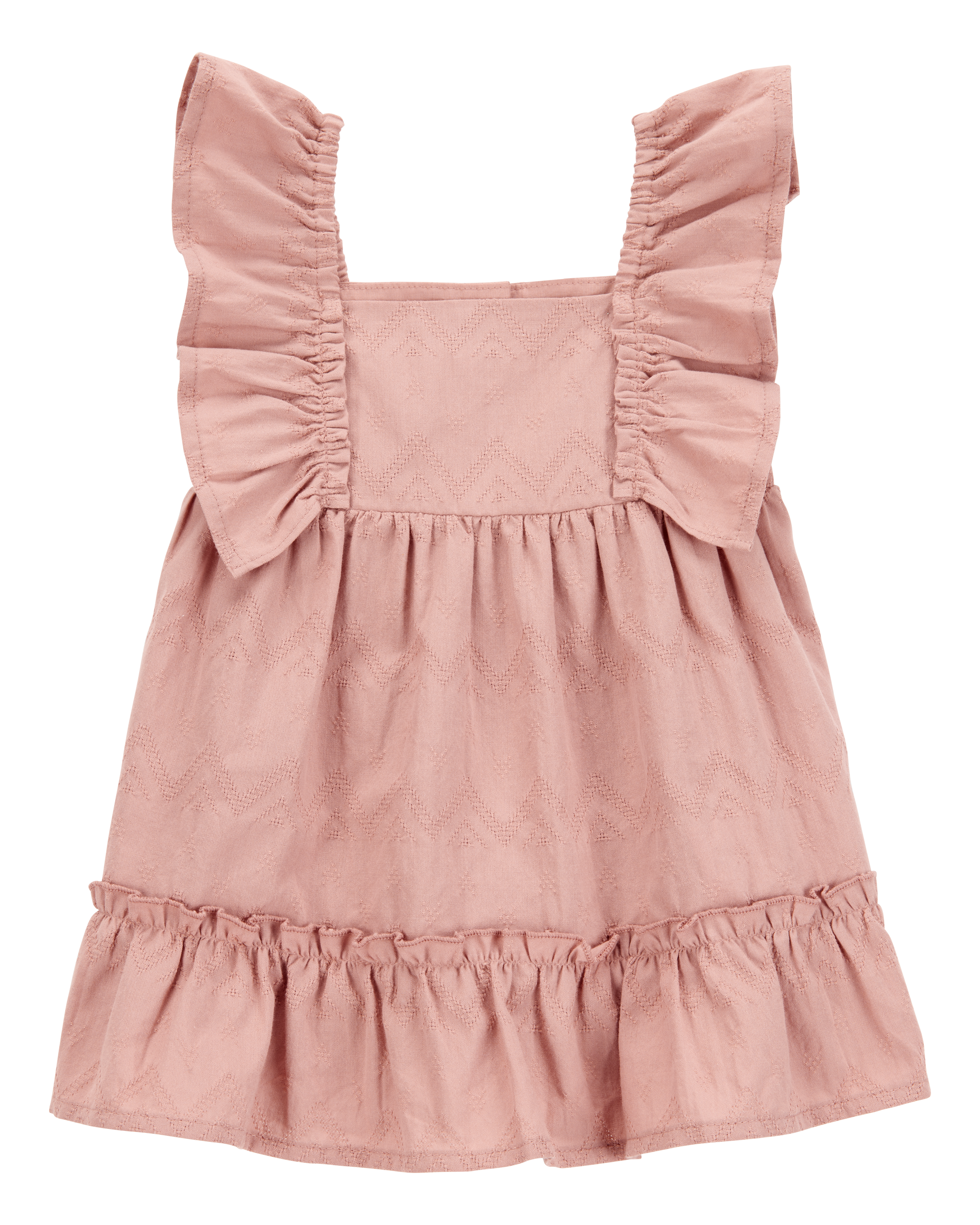 Baby Flutter Tiered Dress