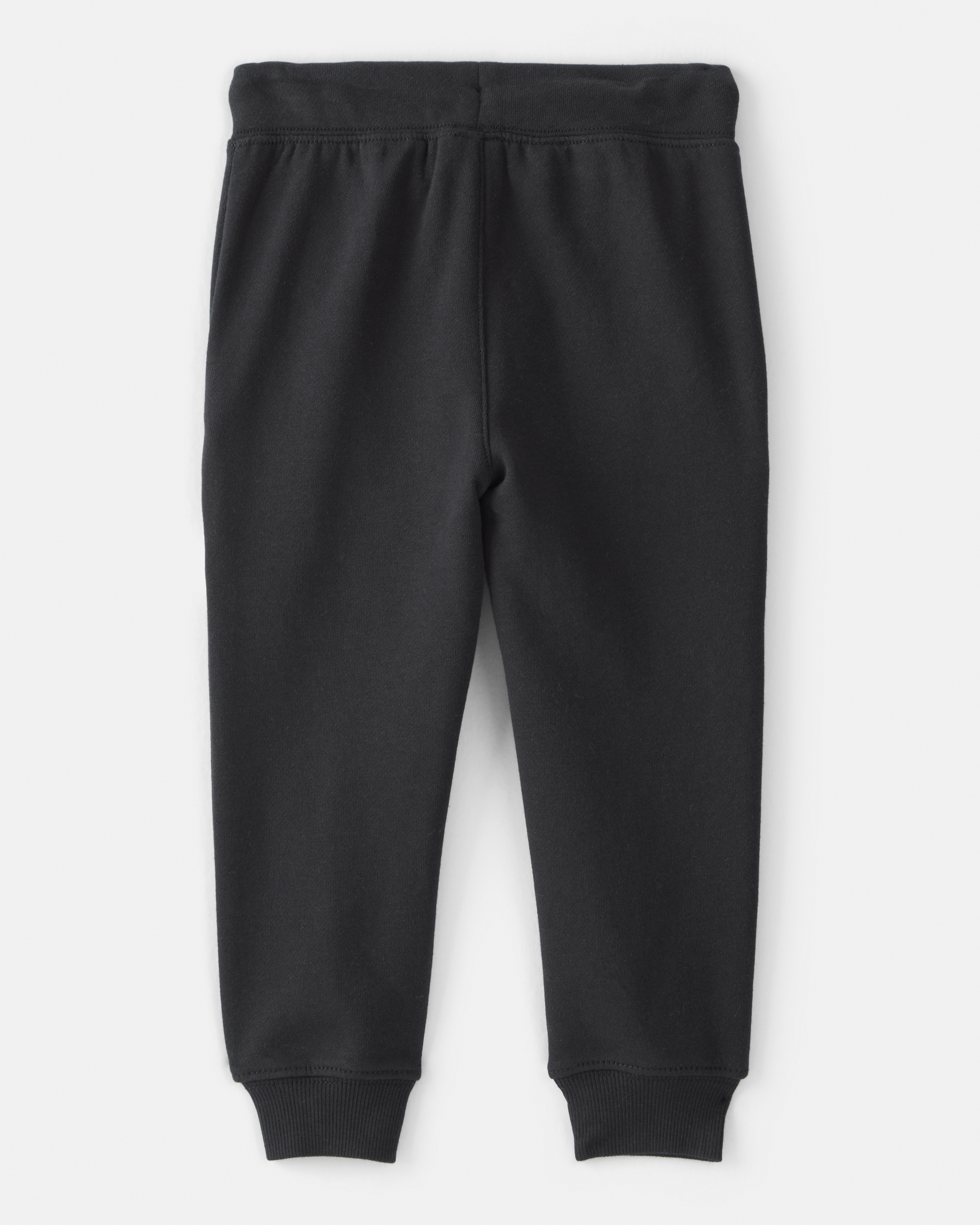 Toddler Boy Fleece Joggers - Black