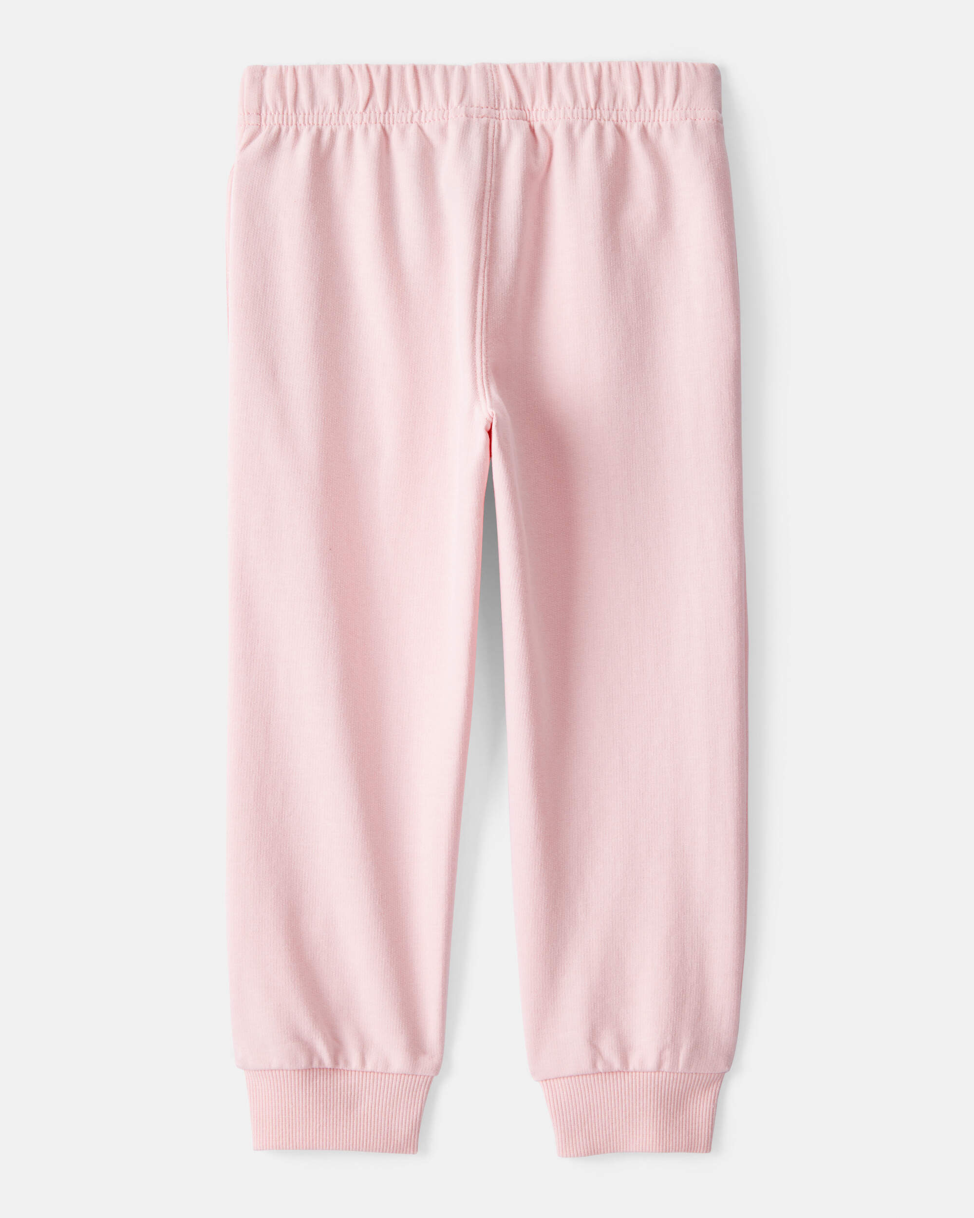 Toddler Girl Bluey French Terry Drawstring Joggers - Pink