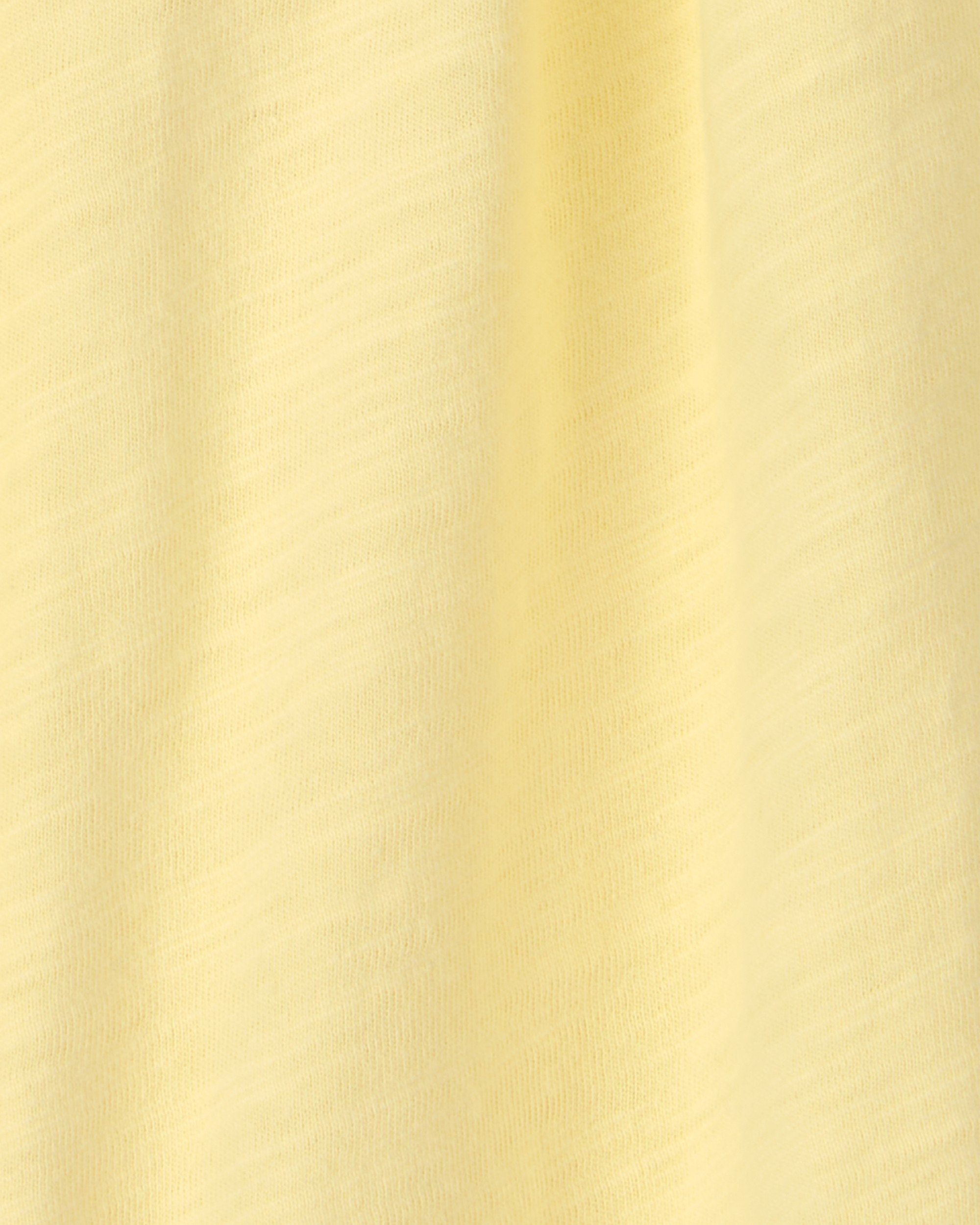 Baby Girl Ruffle Eyelet Sleeveless Romper - Yellow