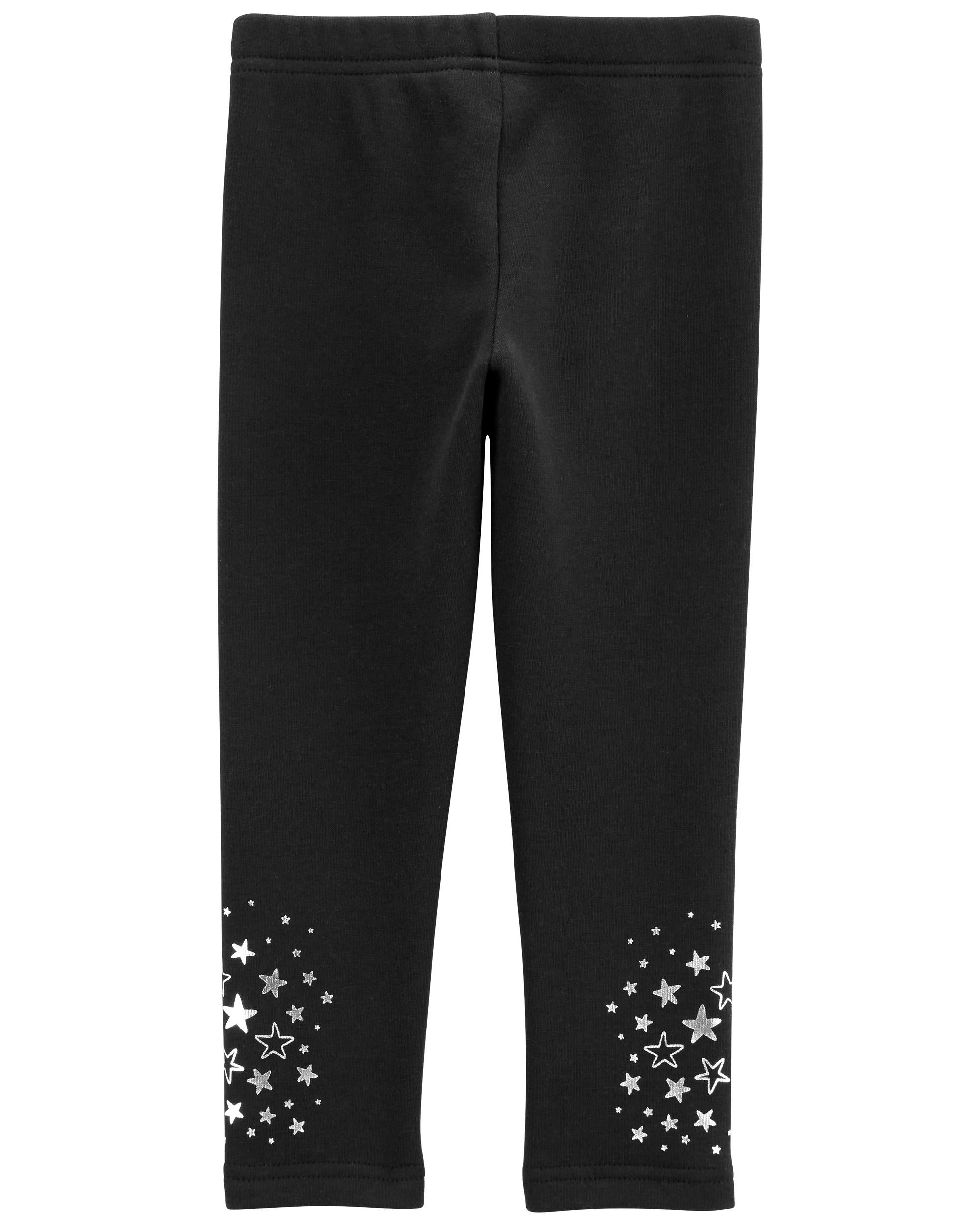 Noir Enfant en bas age Legging en molleton douillet a motifs d etoiles Carter s Oshkosh Canada