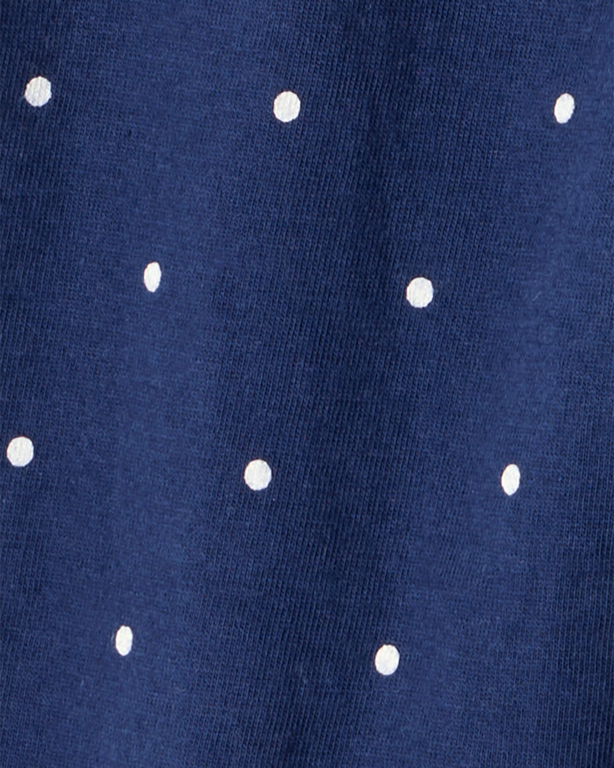 Baby Girl Fruit Print Cotton Long-Sleeve Tee & Pant Set - Blue