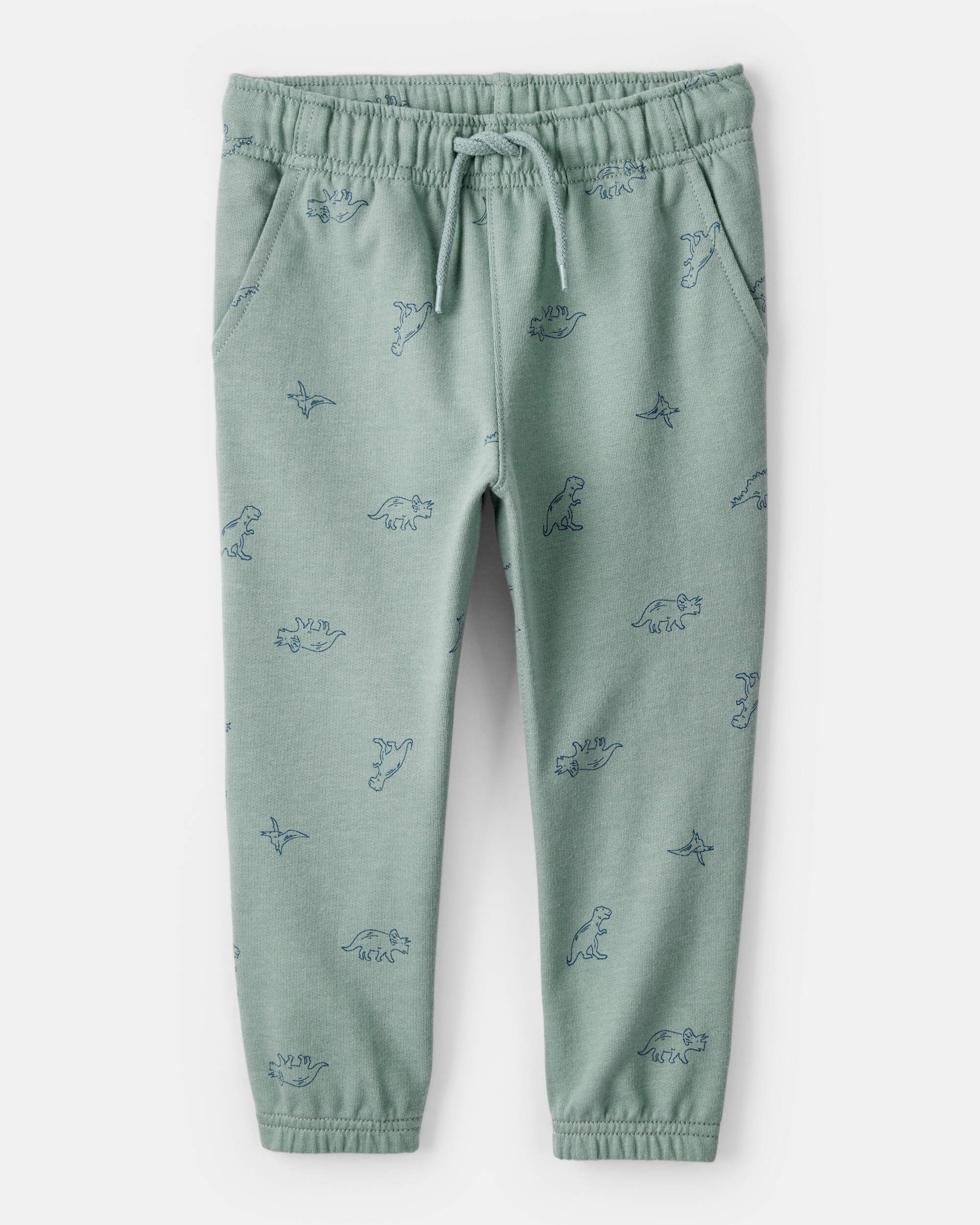 Toddler Boy DayDream Fleece Dinosaur Print Long-Sleeve Tee & Pant Set