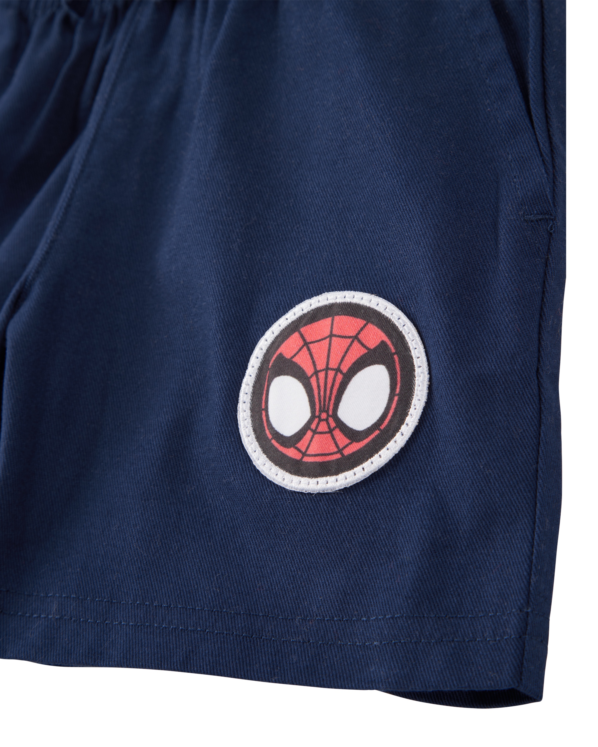 Toddler 2-Piece Spider-Man Tee & Short Set - Heather/Navy