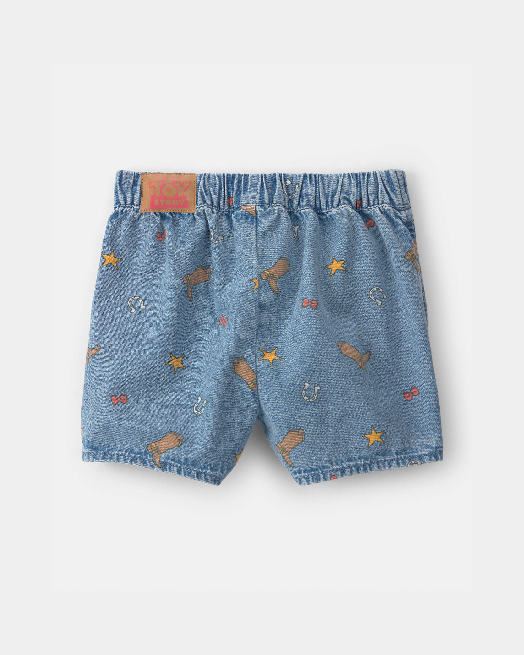 Toddler Girl Pixar© Toy Story Chambray Skort - Medium Wash