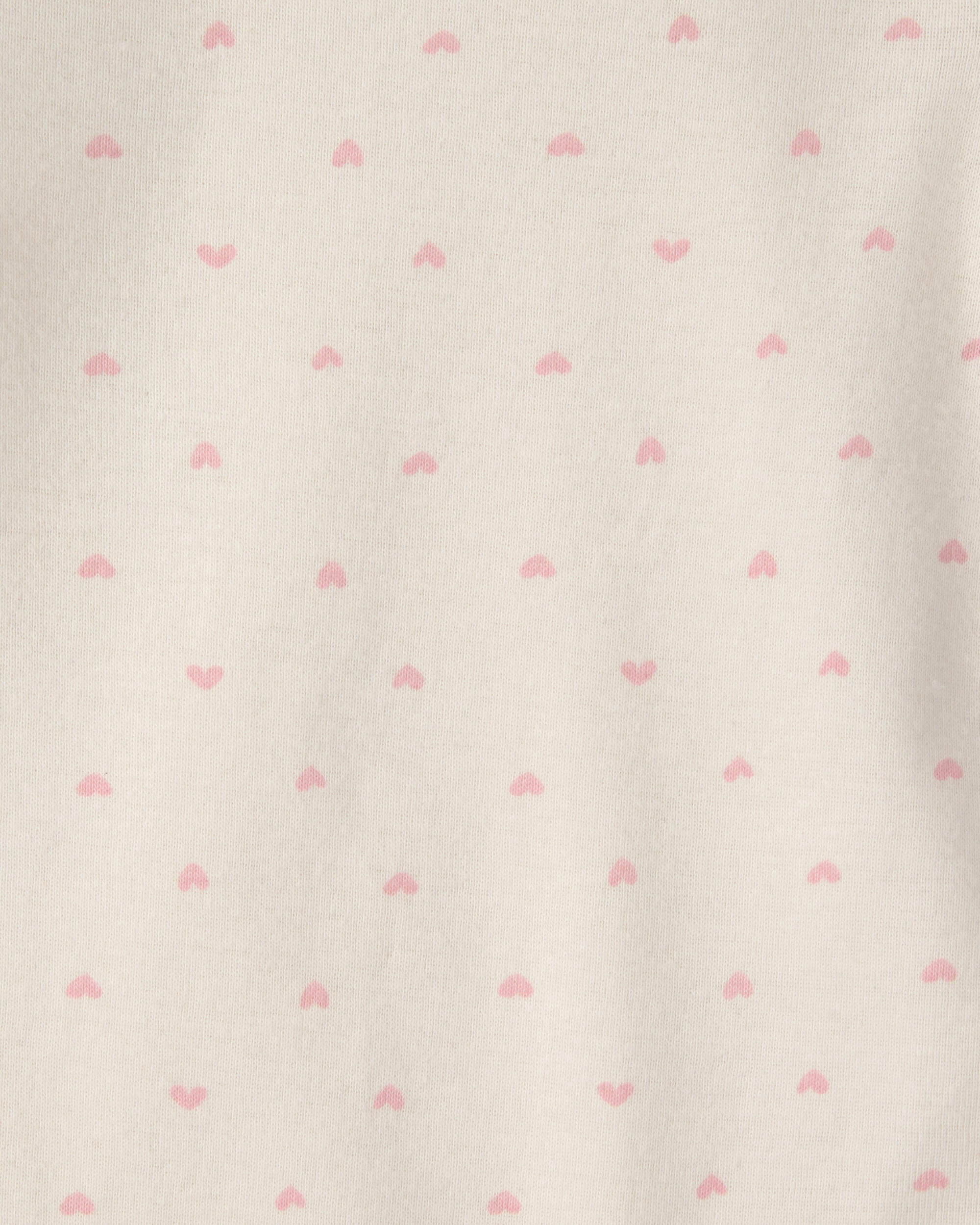Baby Girl 3-Piece 'Little Love' Heart Valentine's Day Fleece Long-Sleeve Layering Set - Pink